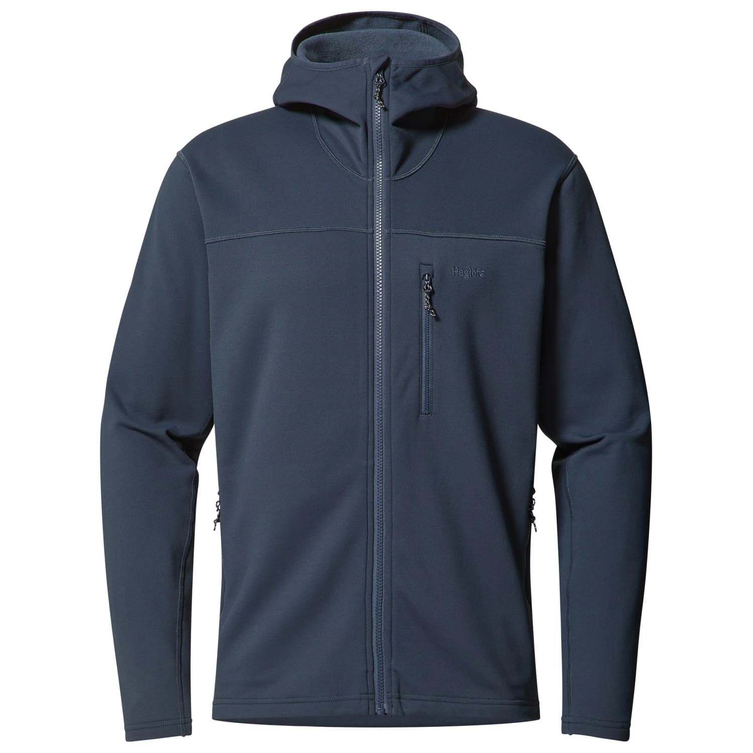 Мъжко поларено яке Haglöfs Rosson Mid Hood Fleece jacket - Tarn Blue