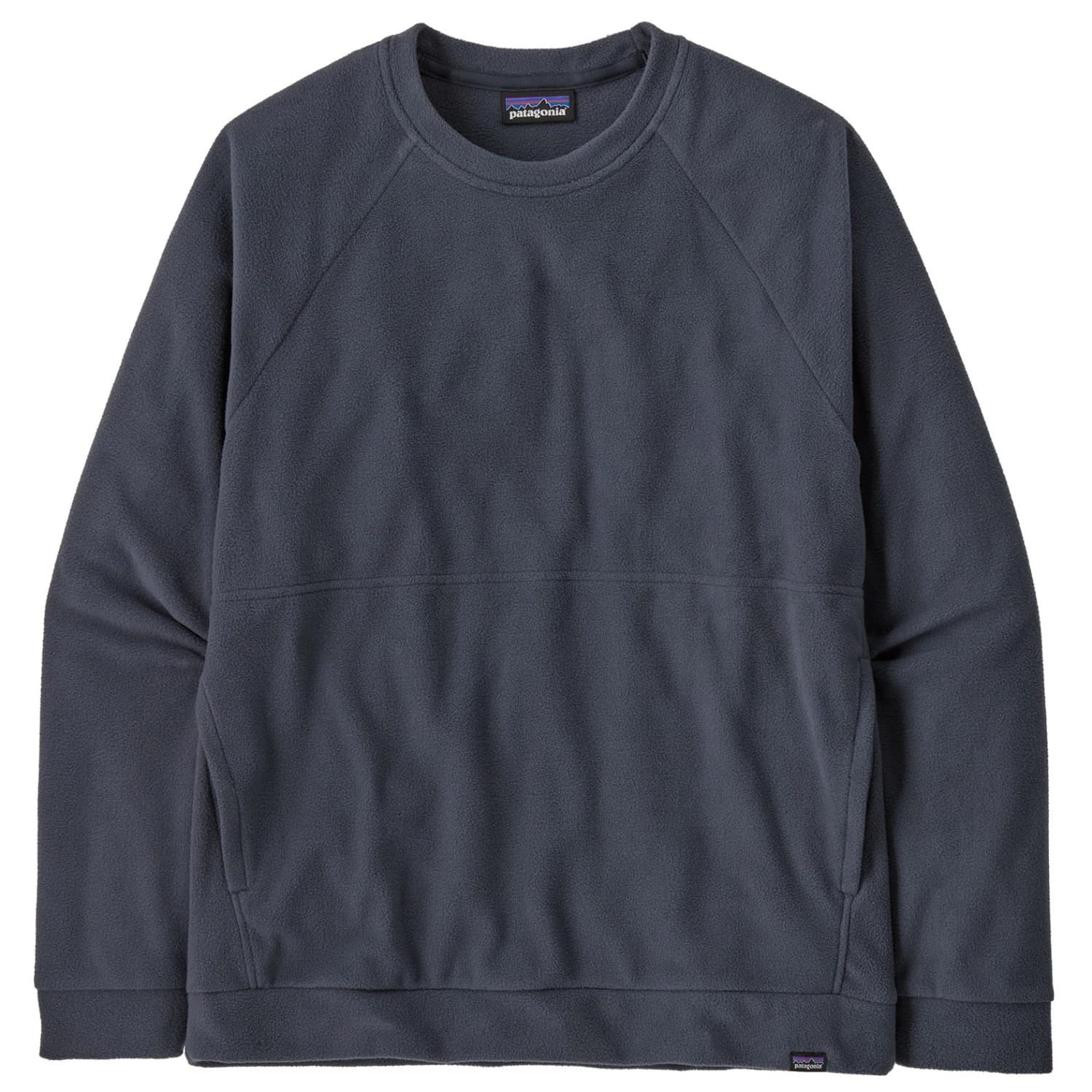 Мъжки поларен пуловер Patagonia Micro D Crewneck Fleece jumper - Smolder Blue