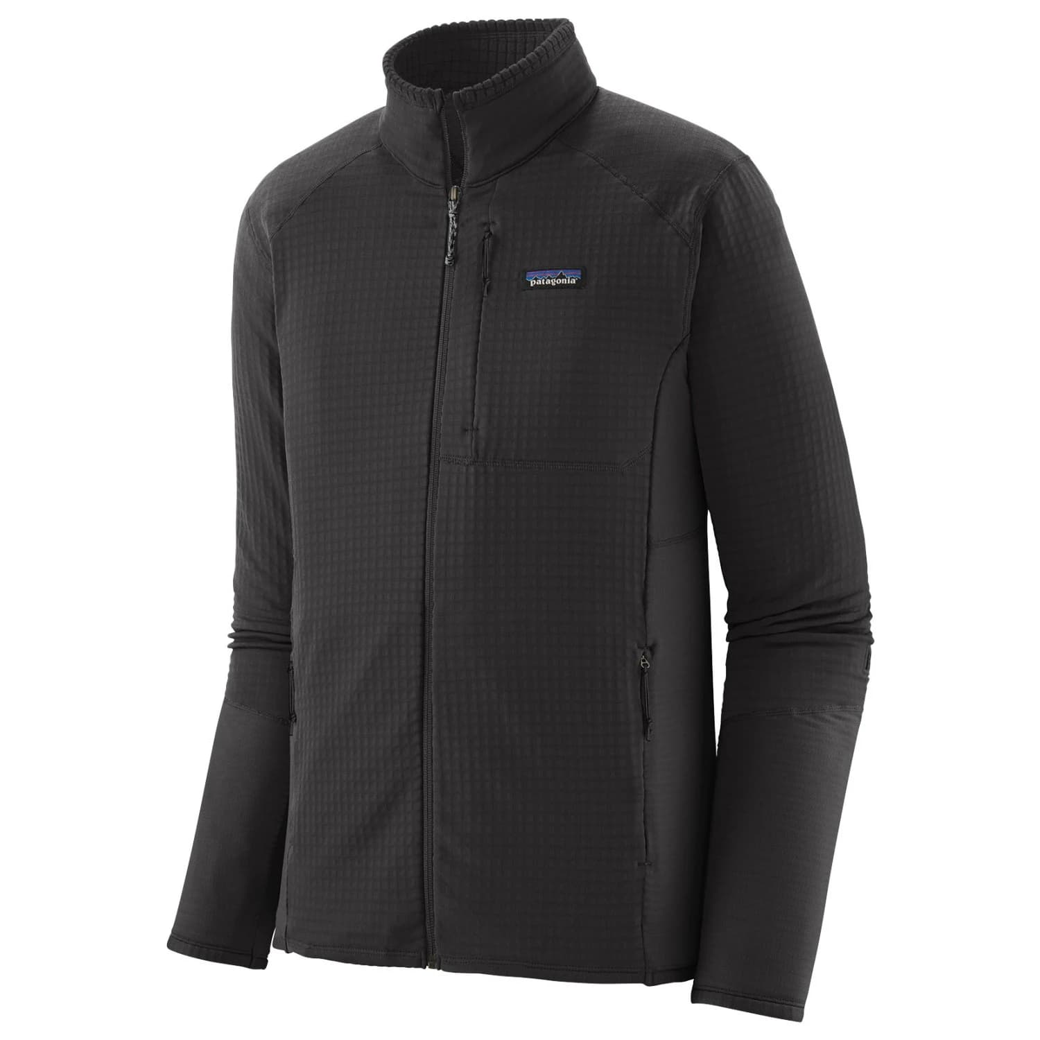 Мъжко поларено яке Patagonia R1 Jacket Fleece jacket - Black / Black