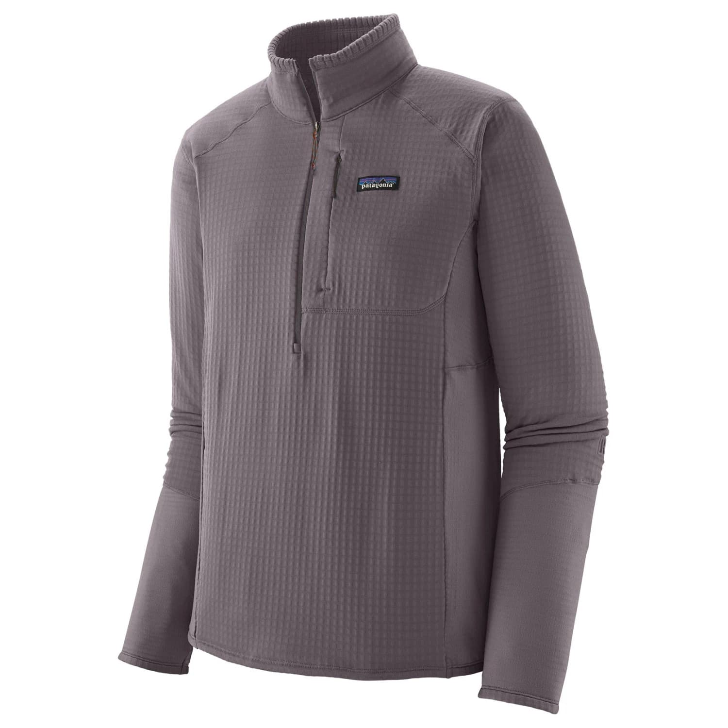 Мъжки поларен пуловер Patagonia R1 P/O Fleece jumper - May Grey