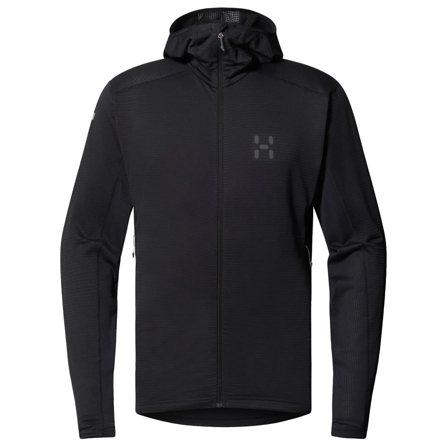 Мъжко поларено яке Haglöfs L.I.M Mid Multi II Hood Fleece jacket - True Black