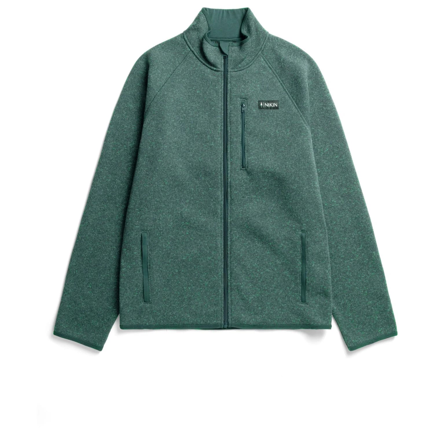 Поларено яке NIKIN TreeJacket Knitted Cosy Fleece jacket - Juniper
