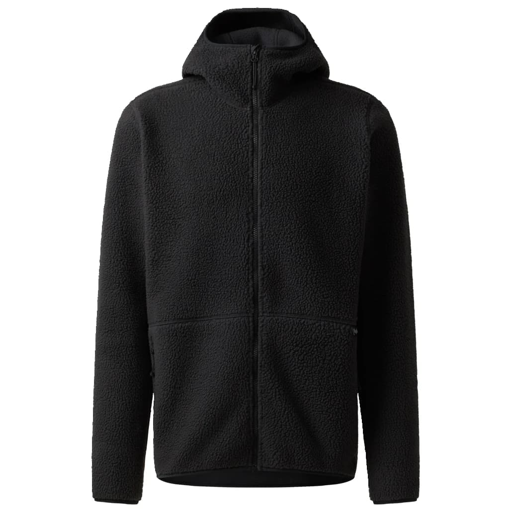 Мъжко поларено яке Haglöfs Funäs Pile Hood Fleece jacket - True Black