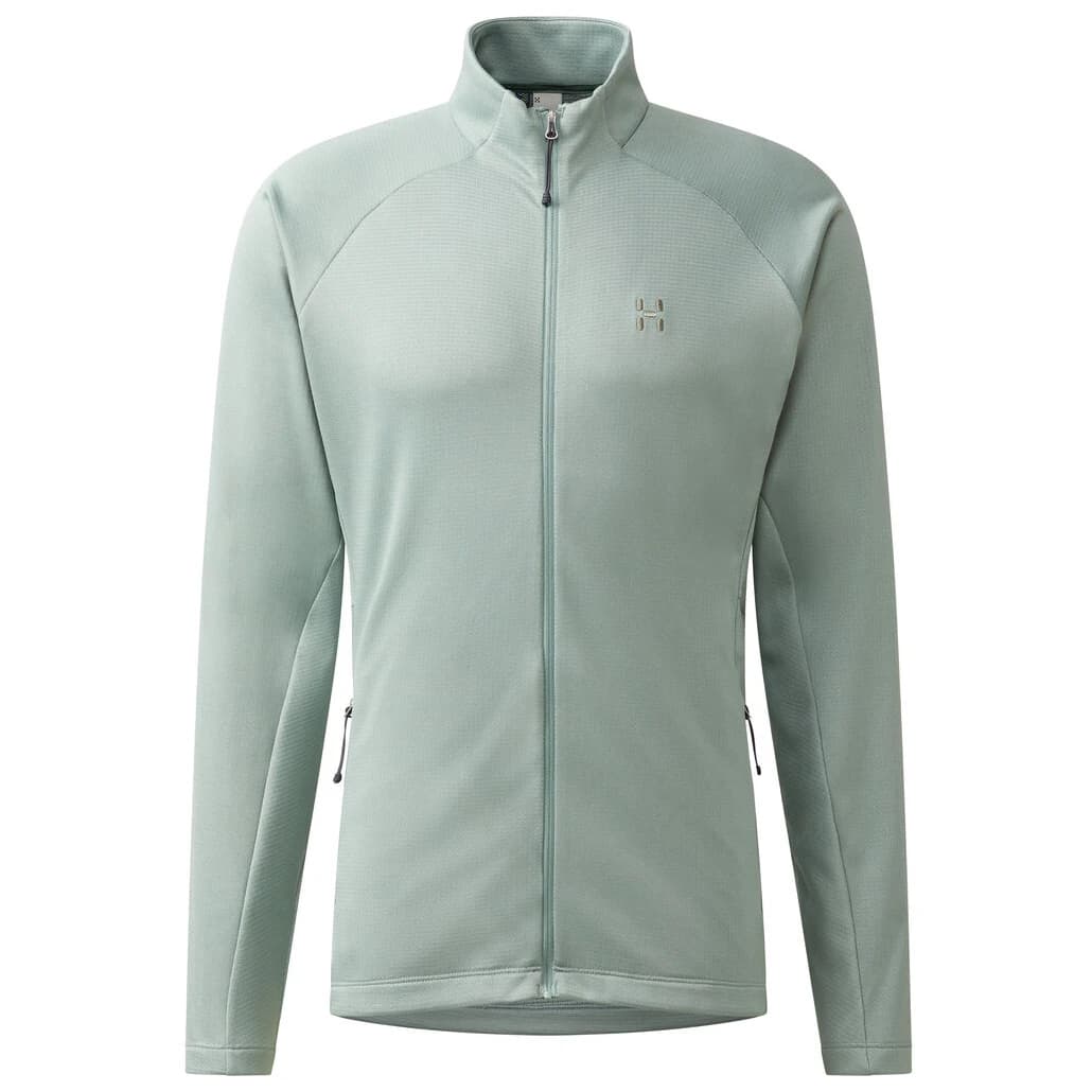 Мъжко поларено яке Haglöfs Korp Mid Jacket Fleece jacket - Dew Green