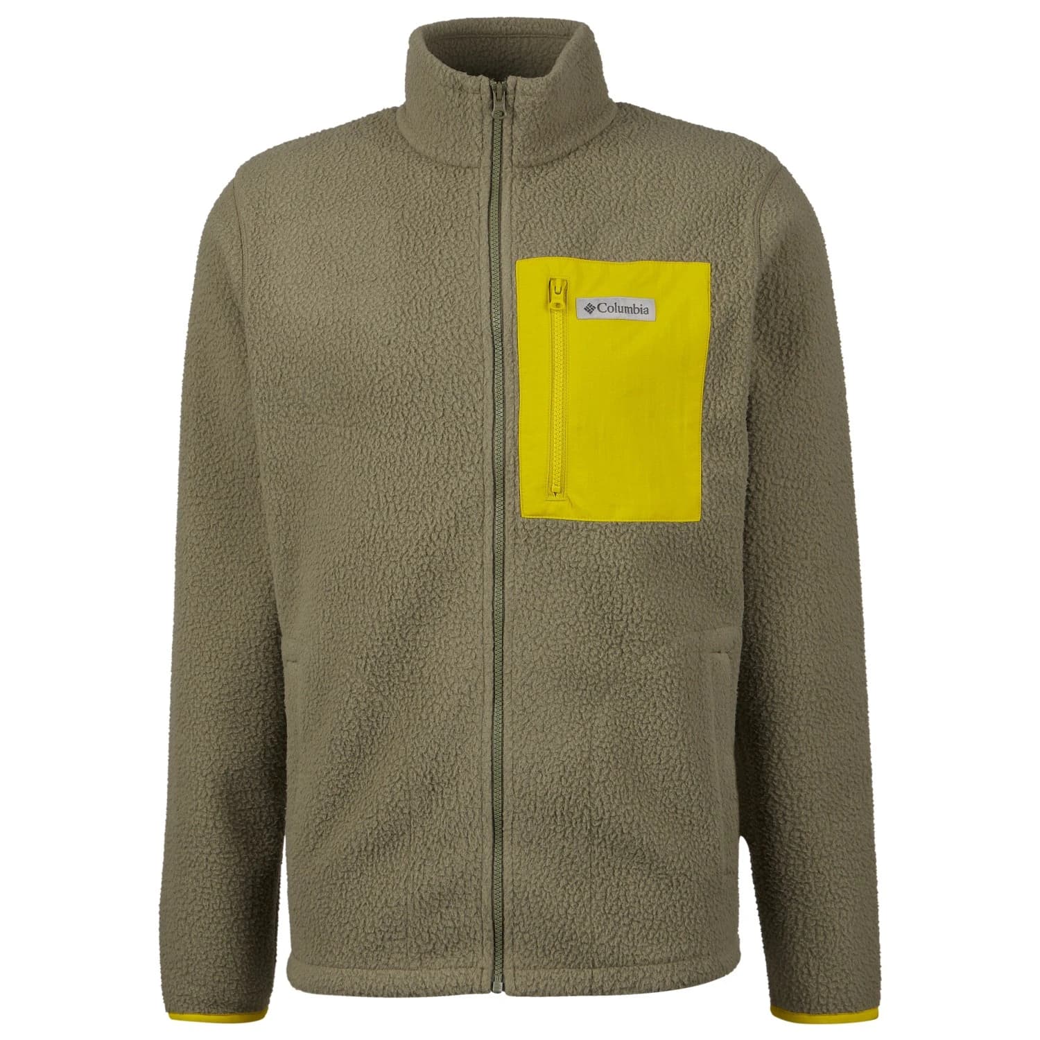 Мъжко поларено яке Columbia Jasper Ridge Pebbled Full Zip Fleece Fleece jacket - Stone Green / Antique Moss