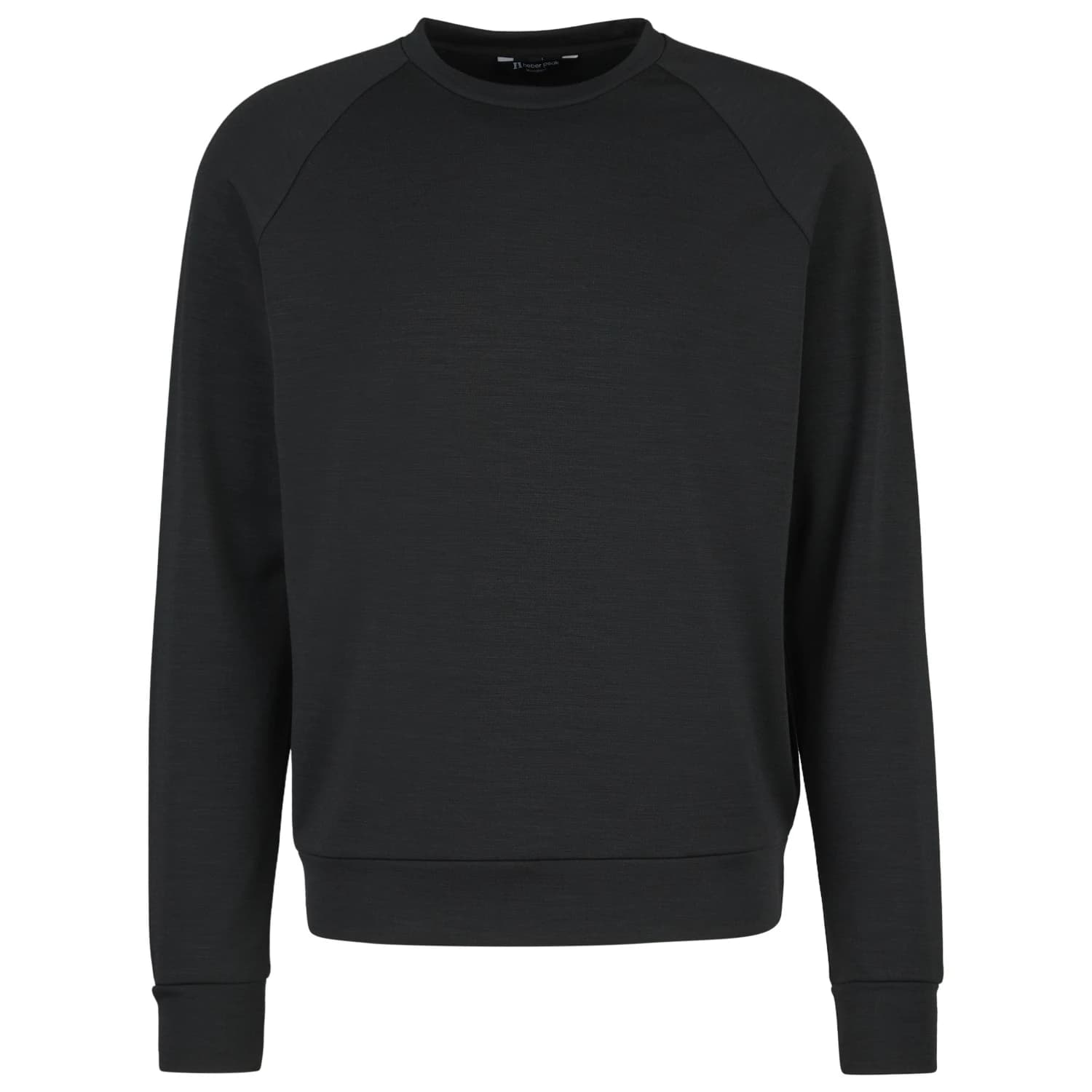 Мъжки вълнен пуловер Heber Peak MerinoBlend SaplingHe. II Crew Jumper - Black