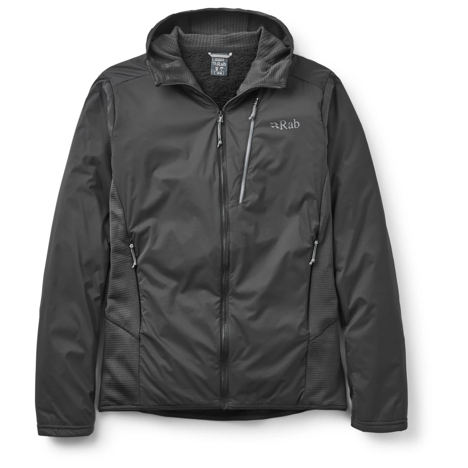 Мъжко поларено яке Rab Ascendor Summit Hoody Fleece jacket - Black