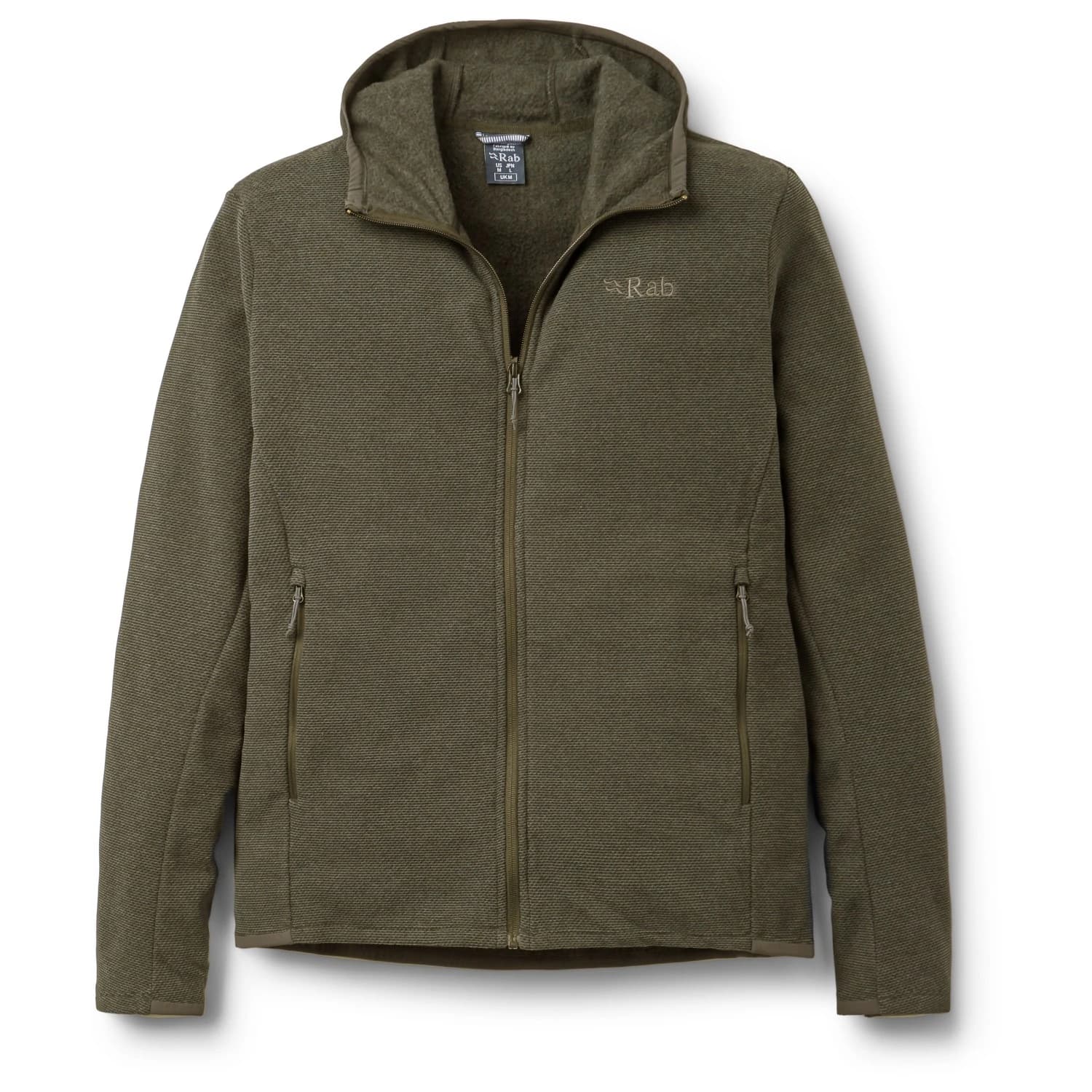Мъжко поларено яке Rab Stavel Hoody Fleece jacket - Army