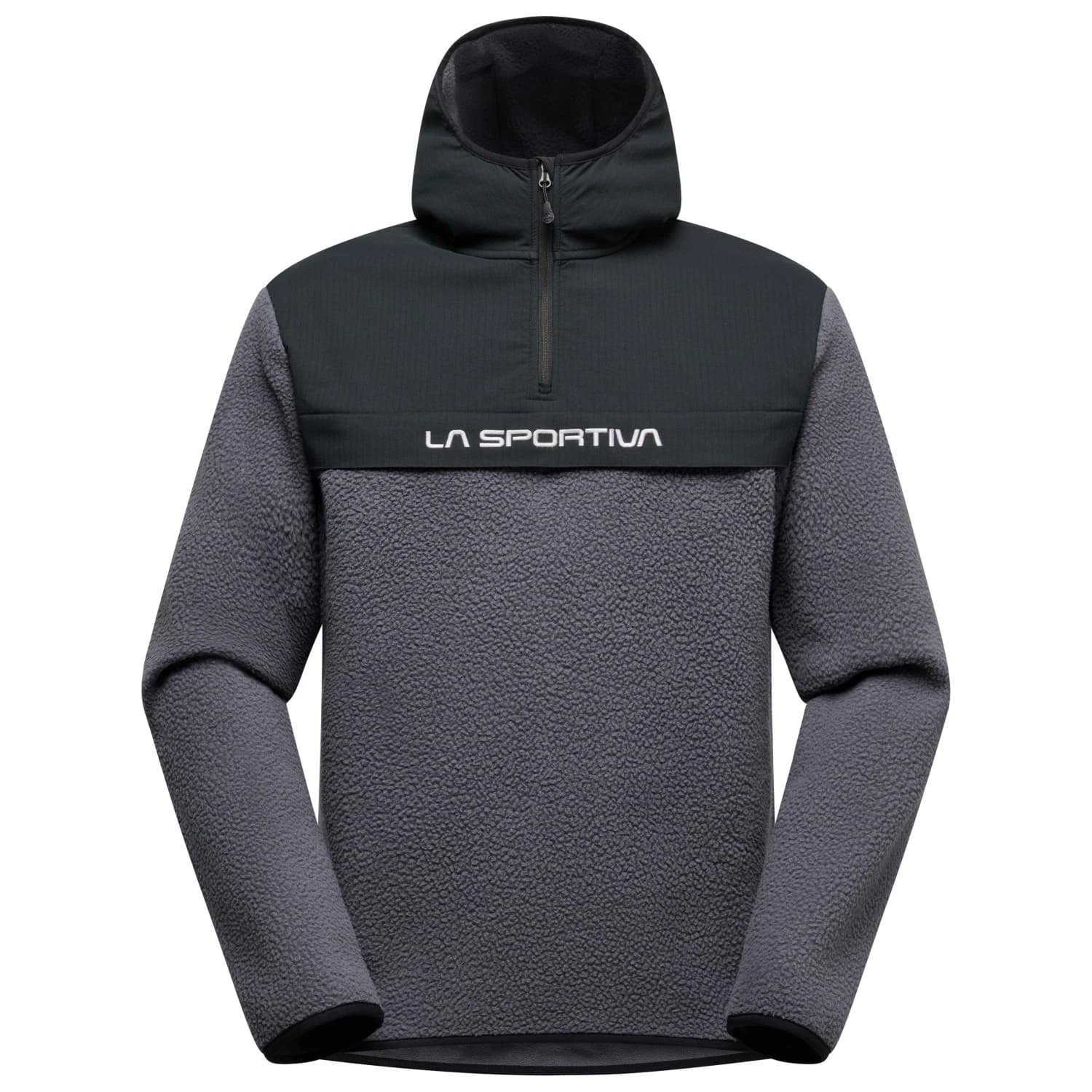 Мъжко поларено яке La Sportiva Guidance Sherpa Hoody Fleece jacket - Onyx / Black