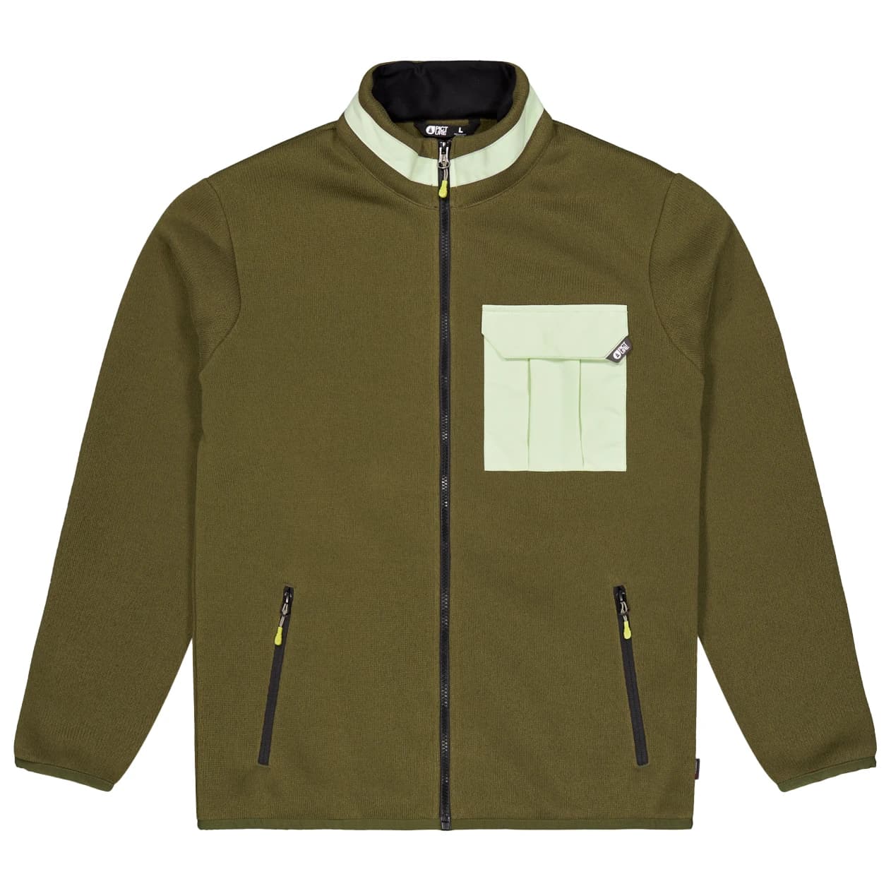 Мъжко поларено яке Picture Dauwy Fullzip Fleece Fleece jacket - Tobacco