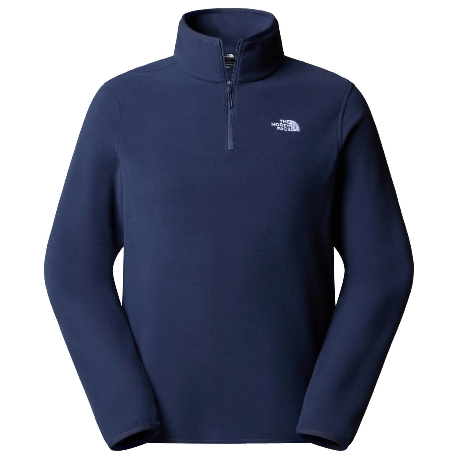 Мъжки поларен пуловер The North Face Glacier Fleece 1/4 Zip Jacket Fleece jumper - Summit Navy