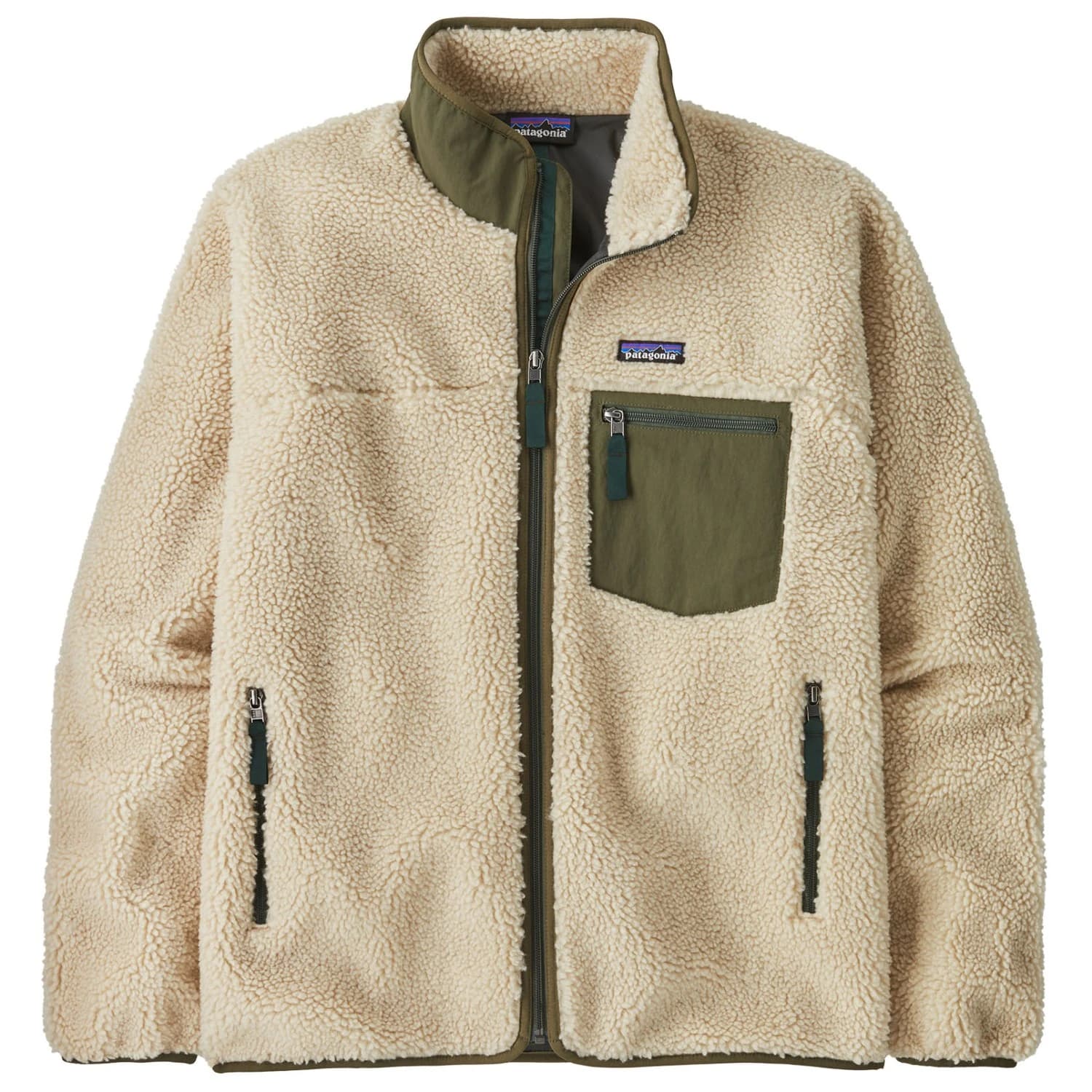Мъжко поларено яке Patagonia Classic Retro-X Jacket Fleece jacket - Dark Natural / Basin Green