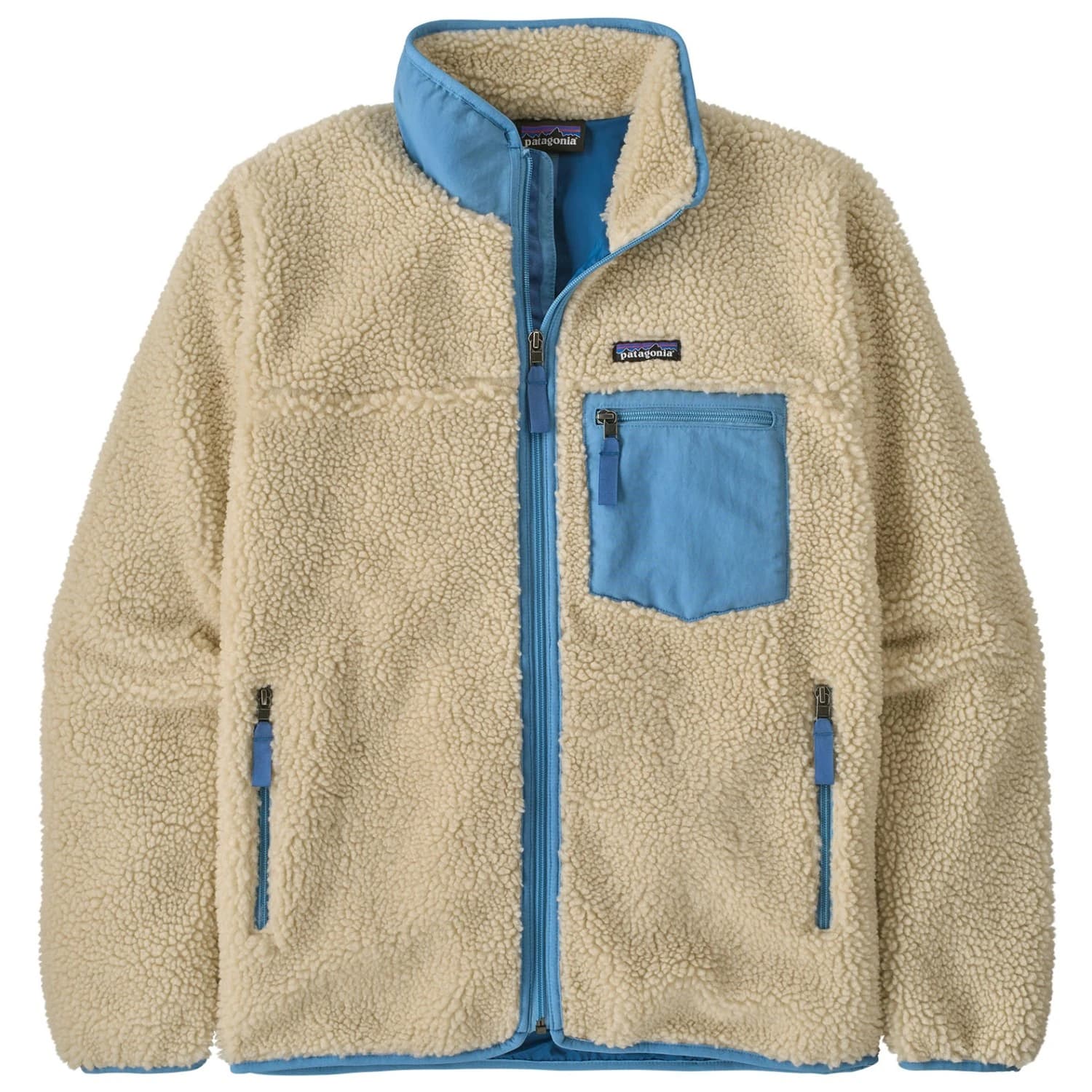 Мъжко поларено яке Patagonia Classic Retro-X Jacket Fleece jacket - Dark Natural w/Shore Blue