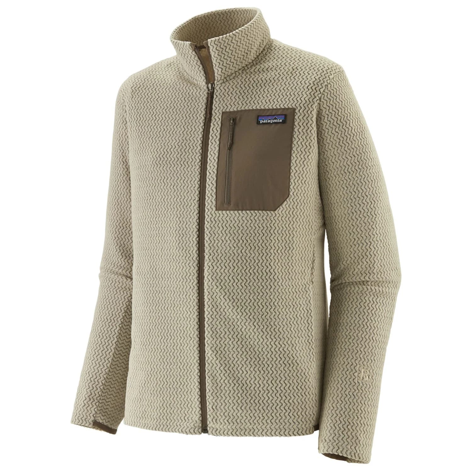 Мъжко поларено яке Patagonia R1 Air Jacket Fleece jacket - Pelican