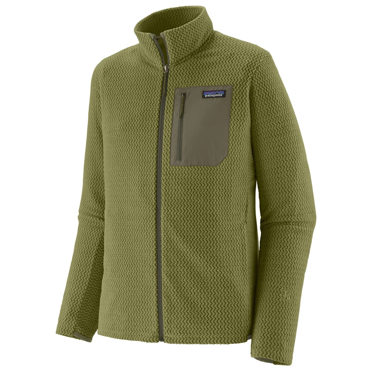 Мъжко поларено яке Patagonia R1 Air Jacket Fleece jacket - Caper Green