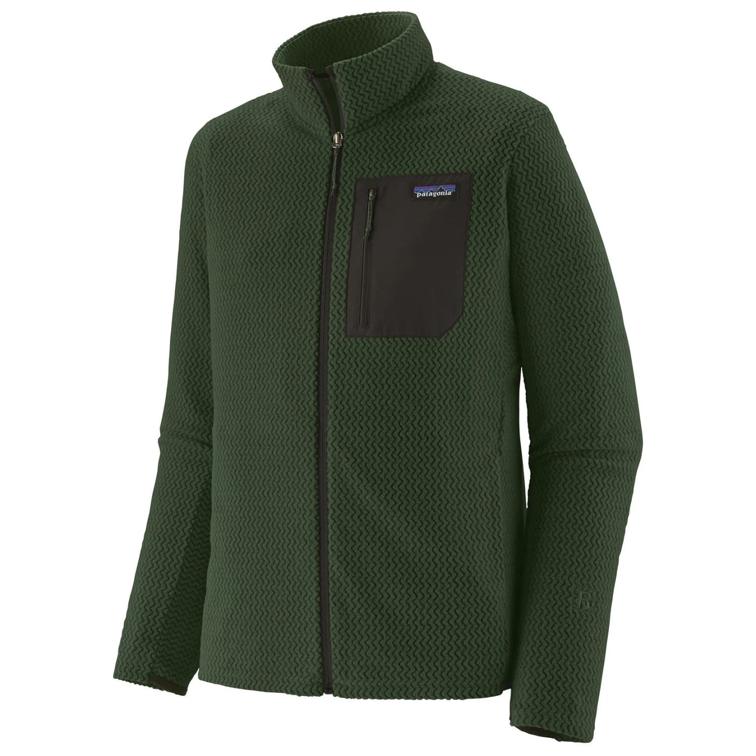 Мъжко поларено яке Patagonia R1 Air Jacket Fleece jacket - Treeline Green