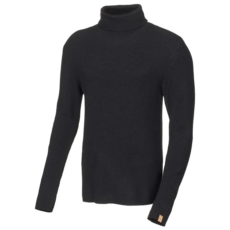 Мъжки вълнен пуловер Ivanhoe of Sweden GY Tolken Merino jumper - Black