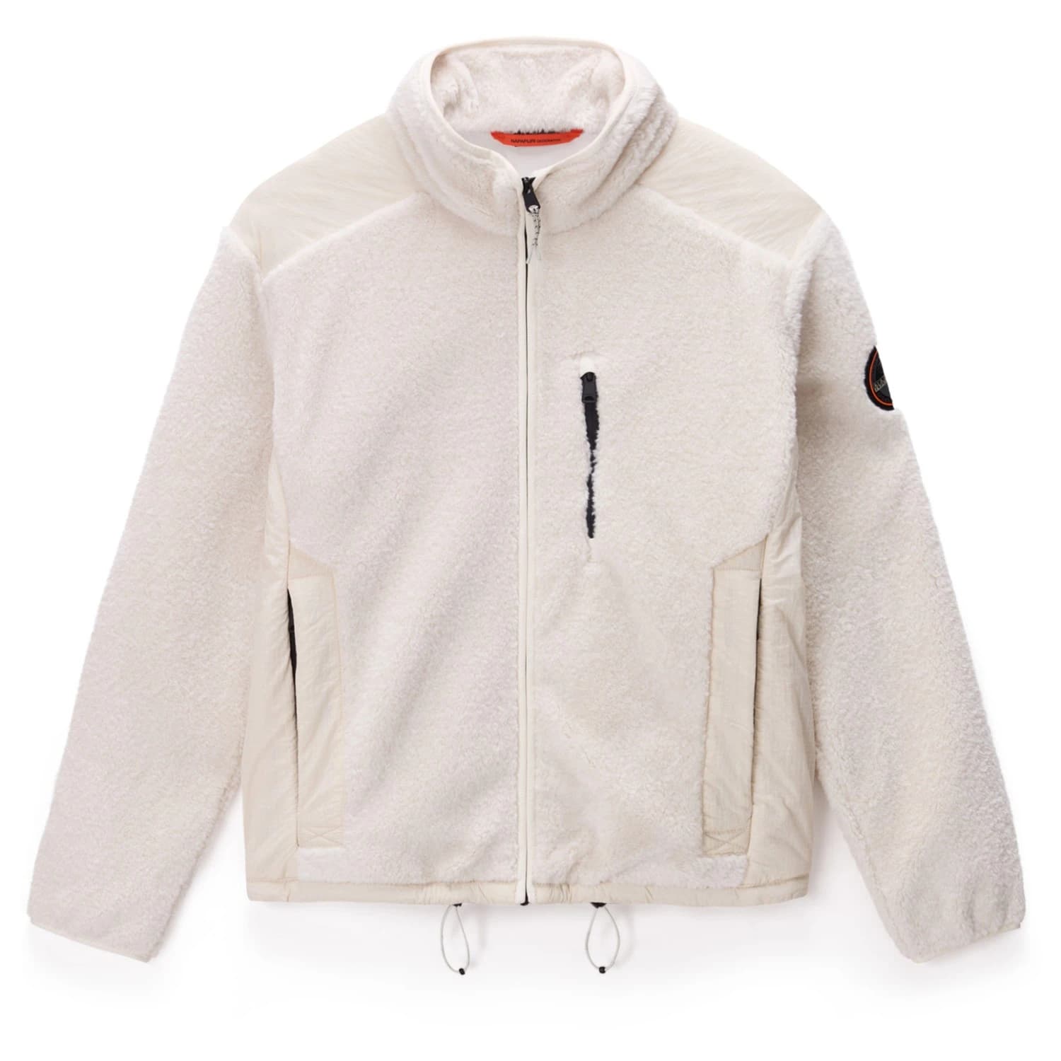 Мъжко поларено яке Napapijri T-Delbios Casual jacket - Beige Dimity