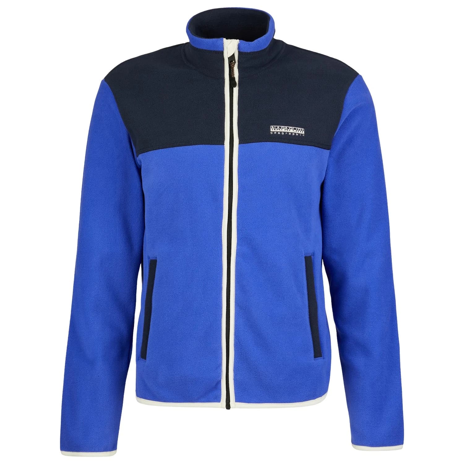 Мъжко поларено яке Napapijri T-Dergana Full Zip Fleece jacket - Royal Blue
