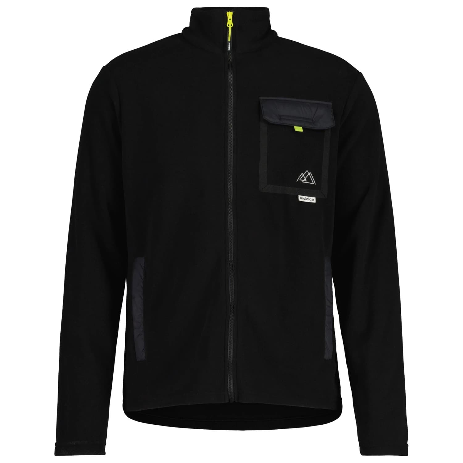 Мъжко поларено яке Maloja VigoM. Fleece jacket - Deep Black