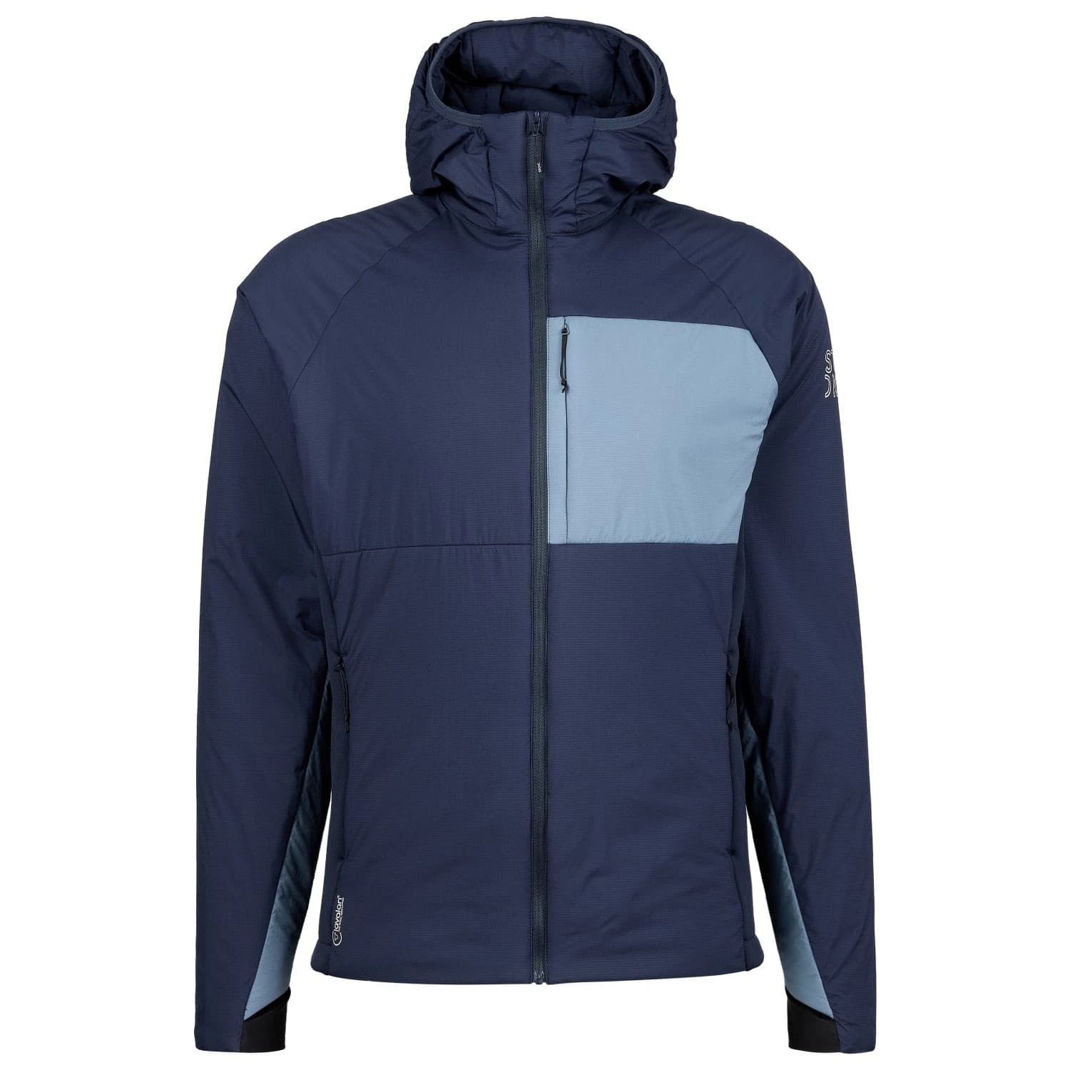 Мъжко вълнено яке Stoic MountainWool60 JokkmokkSt. Hybrid Hoody Insulation jacket - Space Blue / Ocean Blue