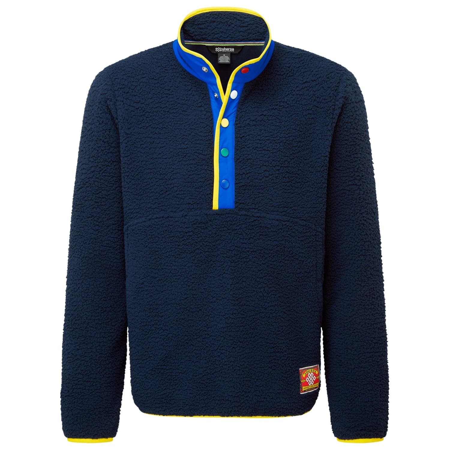 Поларен пуловер Sherpa Tarcho Snap 1/4 Pullover Fleece jumper - Rathee Blue