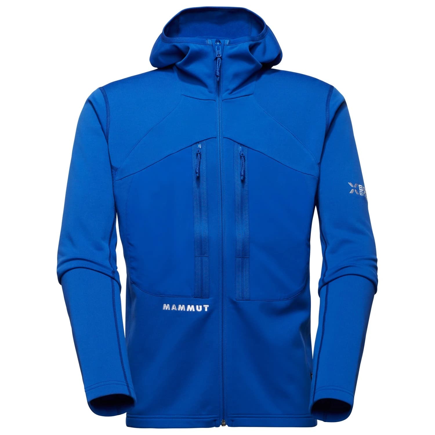 Мъжко поларено яке Mammut Eiger Nordwand Advanced Midlayer Hooded Jacket Fleece jacket - Eiger Blue