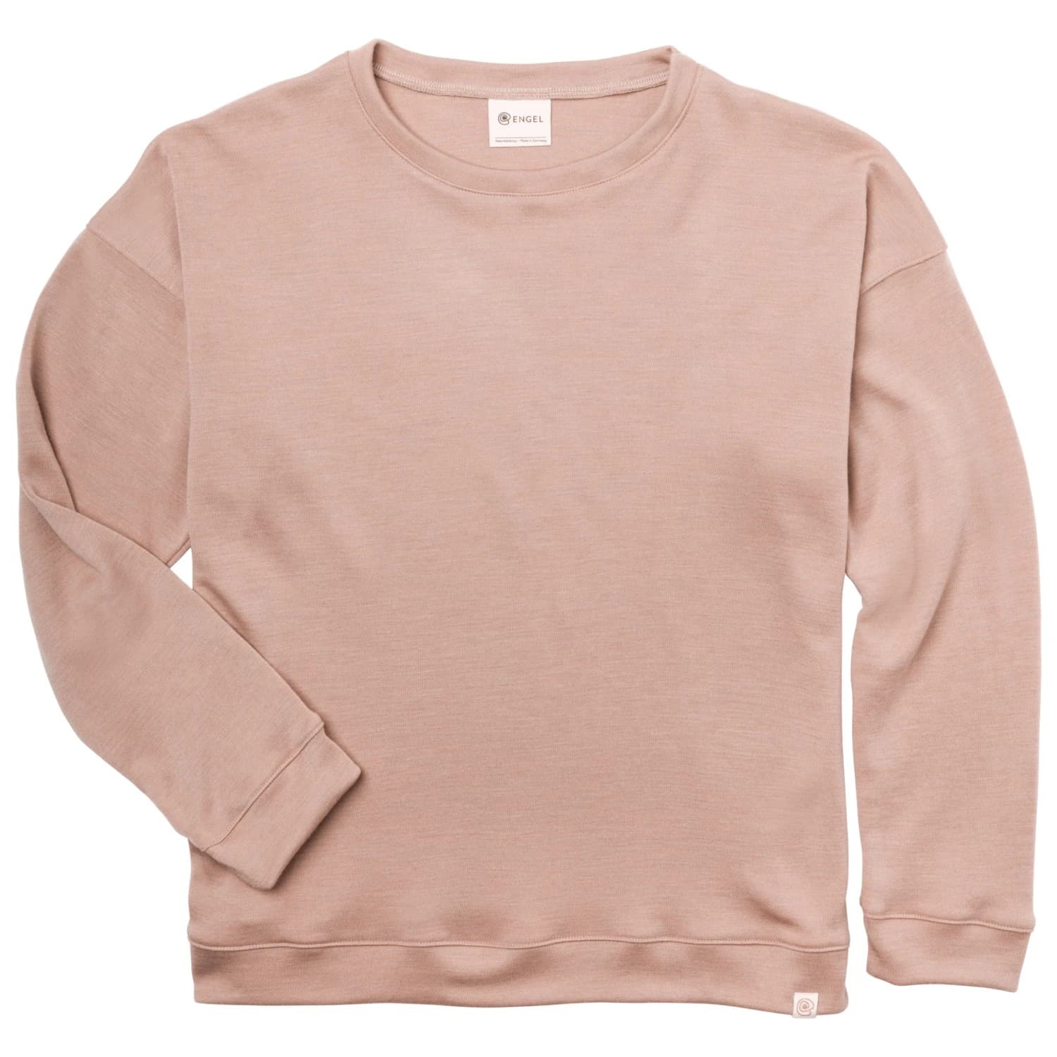 Вълнен пуловер Engel Sweatshirt Merino jumper - Dustyrose