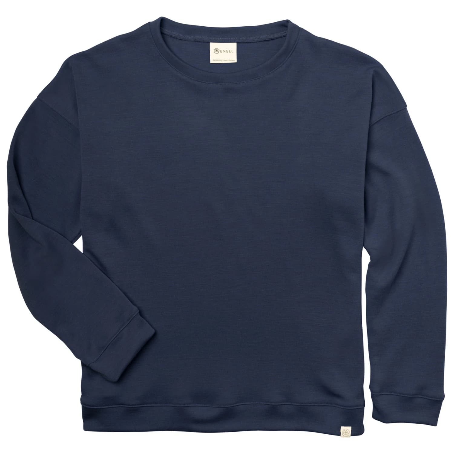 Вълнен пуловер Engel Sweatshirt Merino jumper - Marine