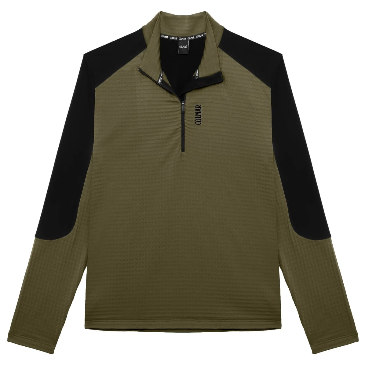 Мъжки поларен пуловер Colmar Active Sweatshirt 8364 Fleece jumper - Woodland / Black