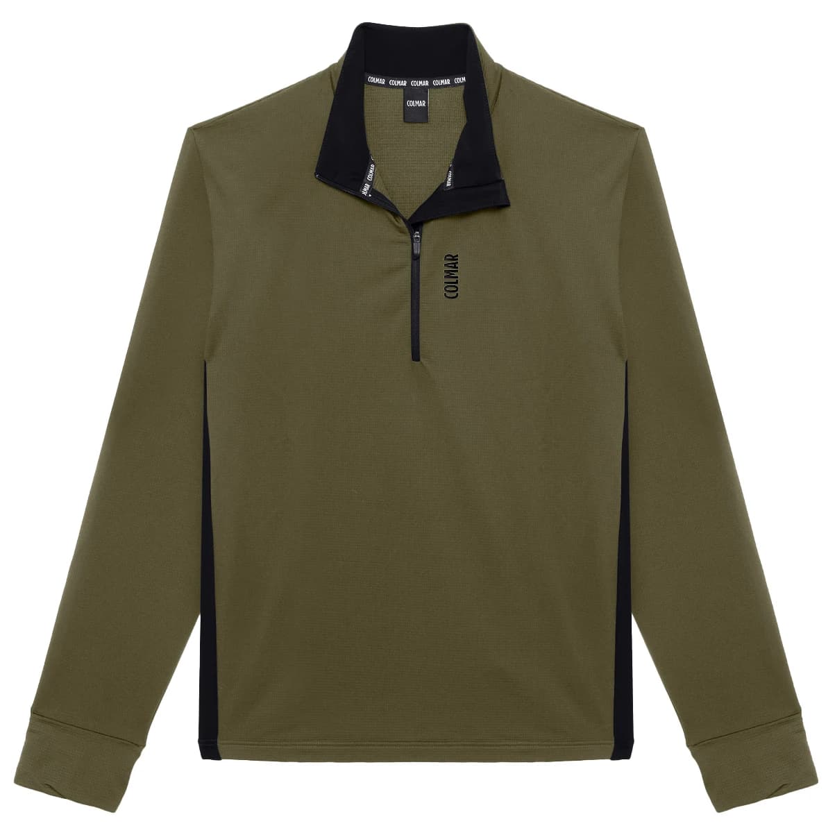 Мъжки поларен пуловер Colmar Active Sweatshirt 8366 Fleece jumper - Woodland / Black