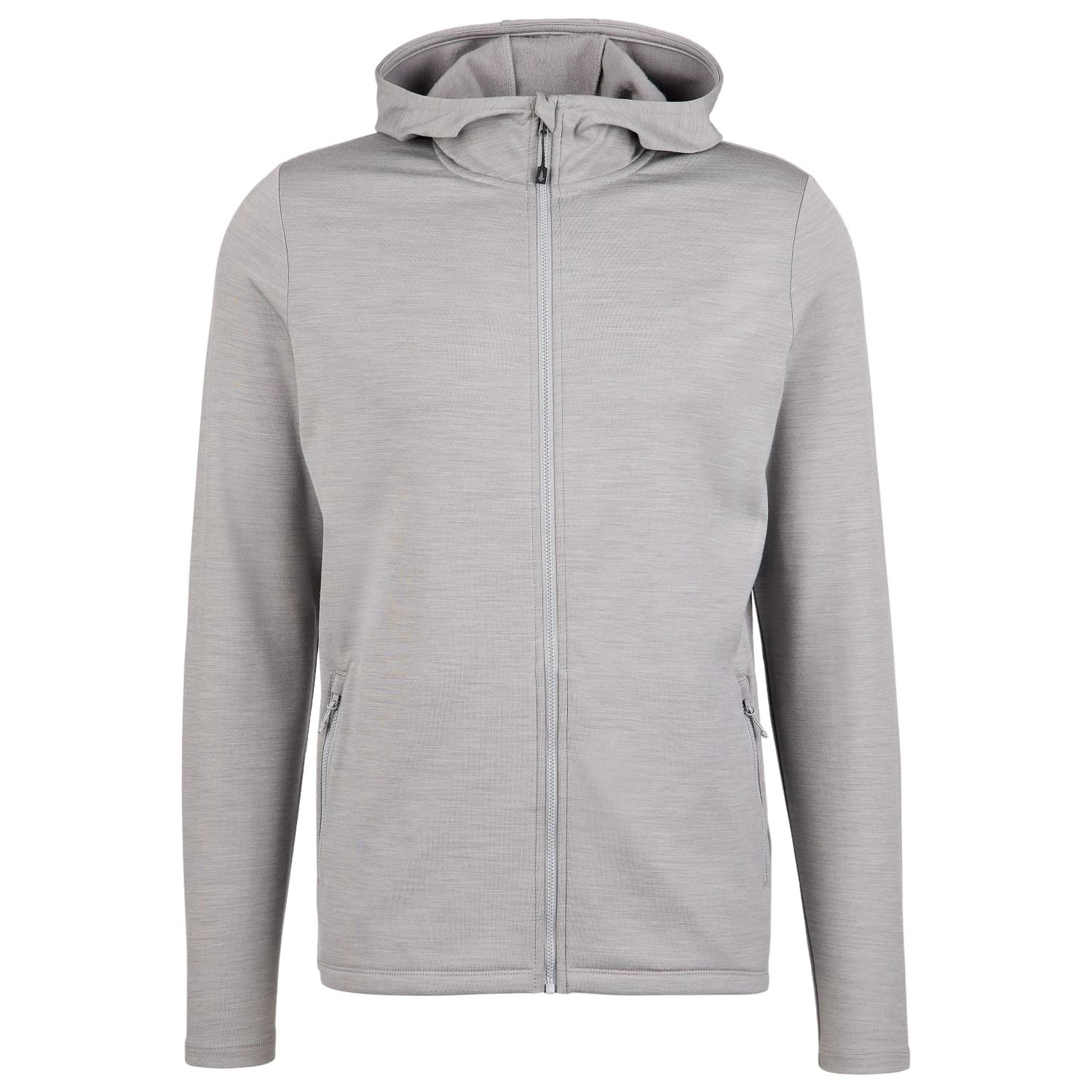 Мъжко вълнено яке Heber Peak Merino210 EvergreenHe. Zip Hoody Zip-up hoodie - Ash Grey / Melange