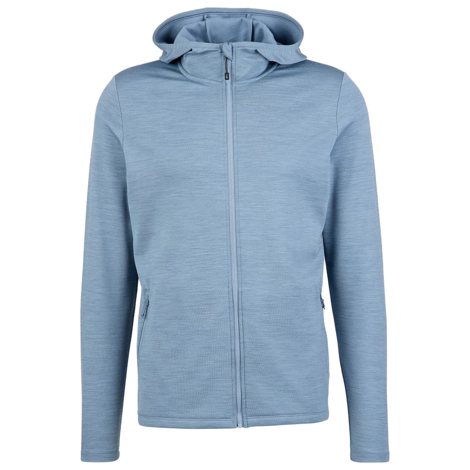 Мъжко вълнено яке Heber Peak Merino210 EvergreenHe. Zip Hoody Zip-up hoodie - Smoke Navy Melange