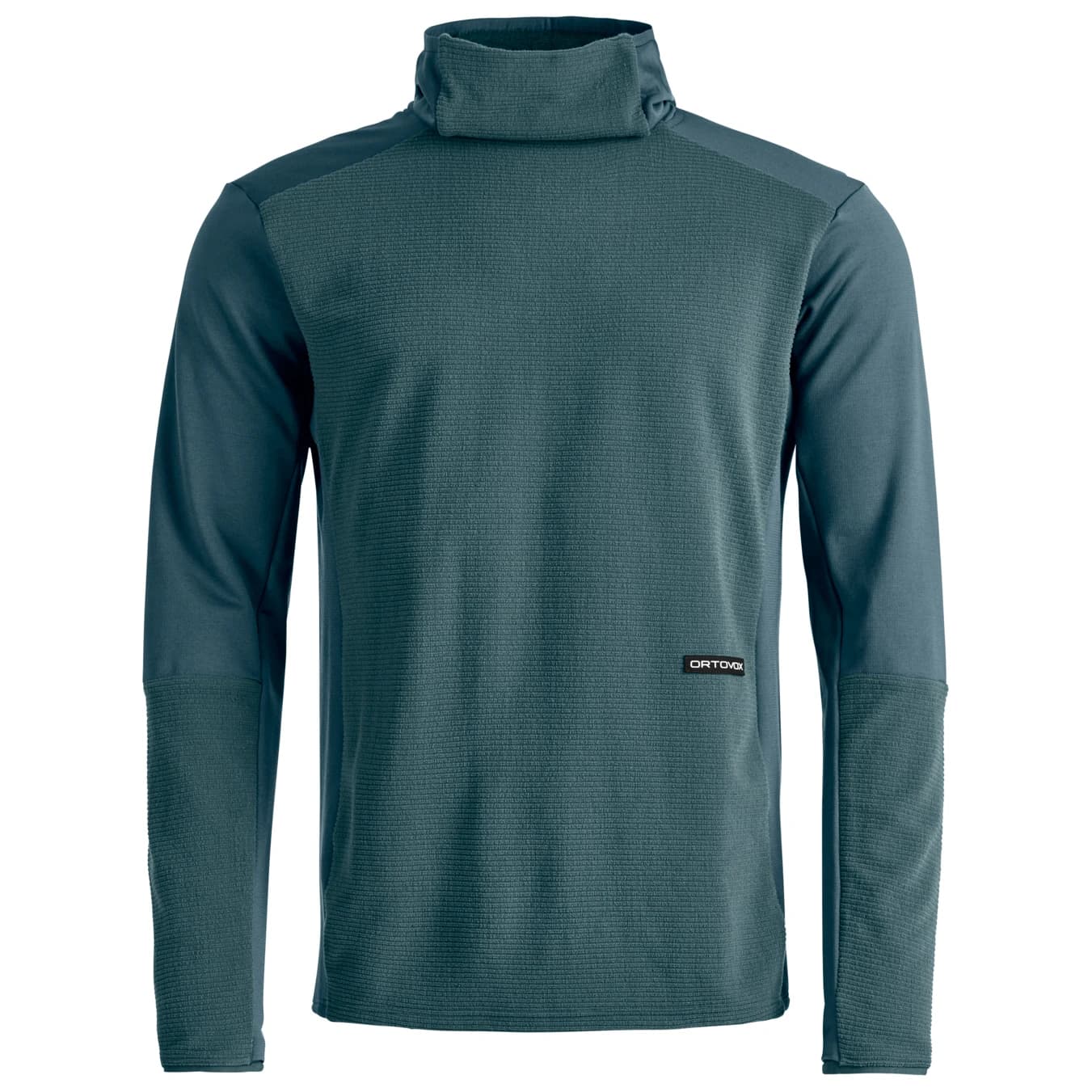 Мъжки поларен пуловер Ortovox Fleece Cord Hoodie Fleece jumper - Dark Arctic Grey
