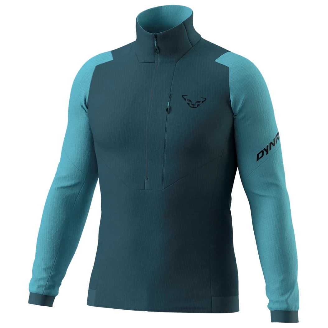 Мъжки поларен пуловер Dynafit Blacklight Thermal 1/2 Zip Fleece jumper - Smoke Blue / 0720