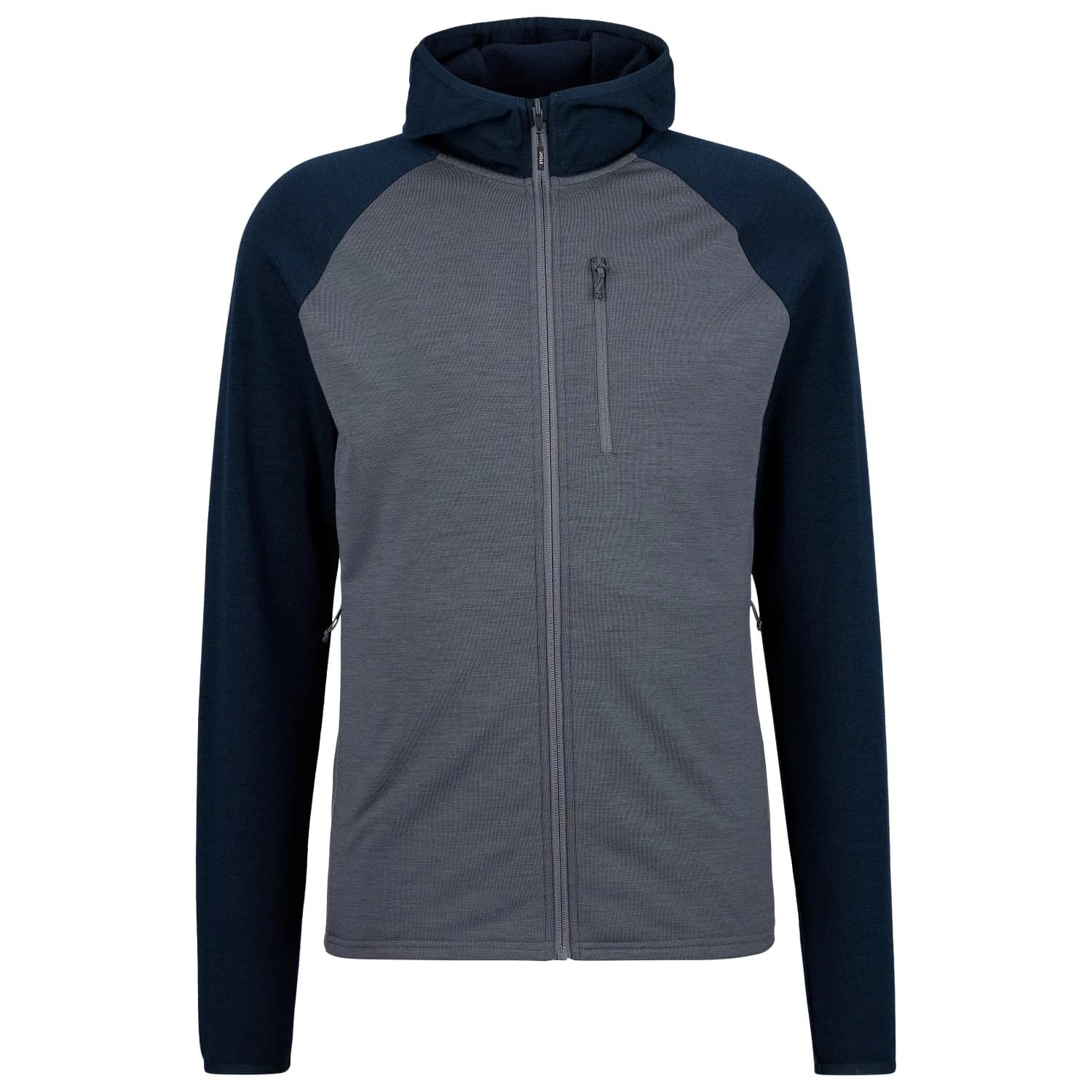 Мъжко вълнено яке Stoic MerinoFleece270 KuolpaLightSt. Zip Hoody Merino hoodie - Dark Navy / Ink Grey