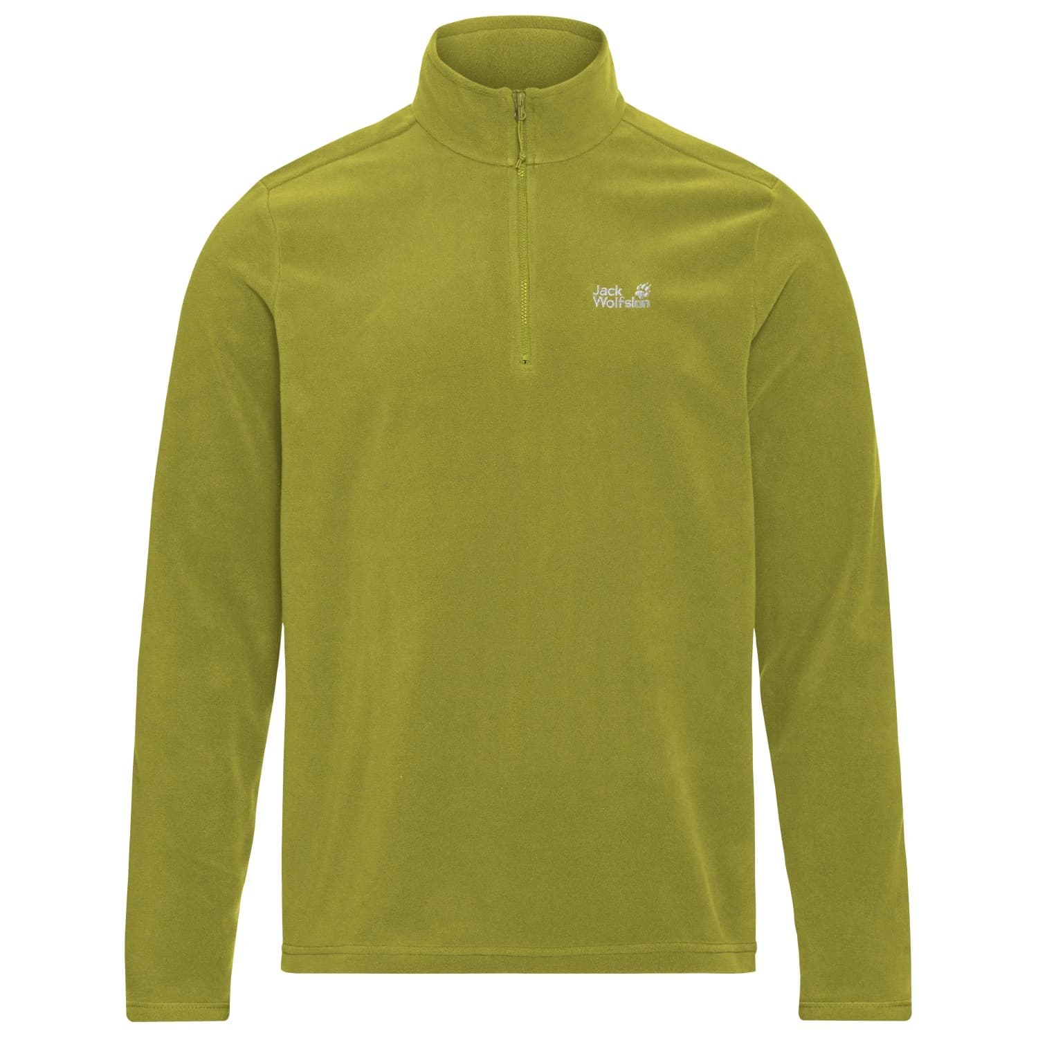 Мъжки поларен пуловер Jack Wolfskin Taunus 100 Halfzip Fleece jumper - Khaki Green