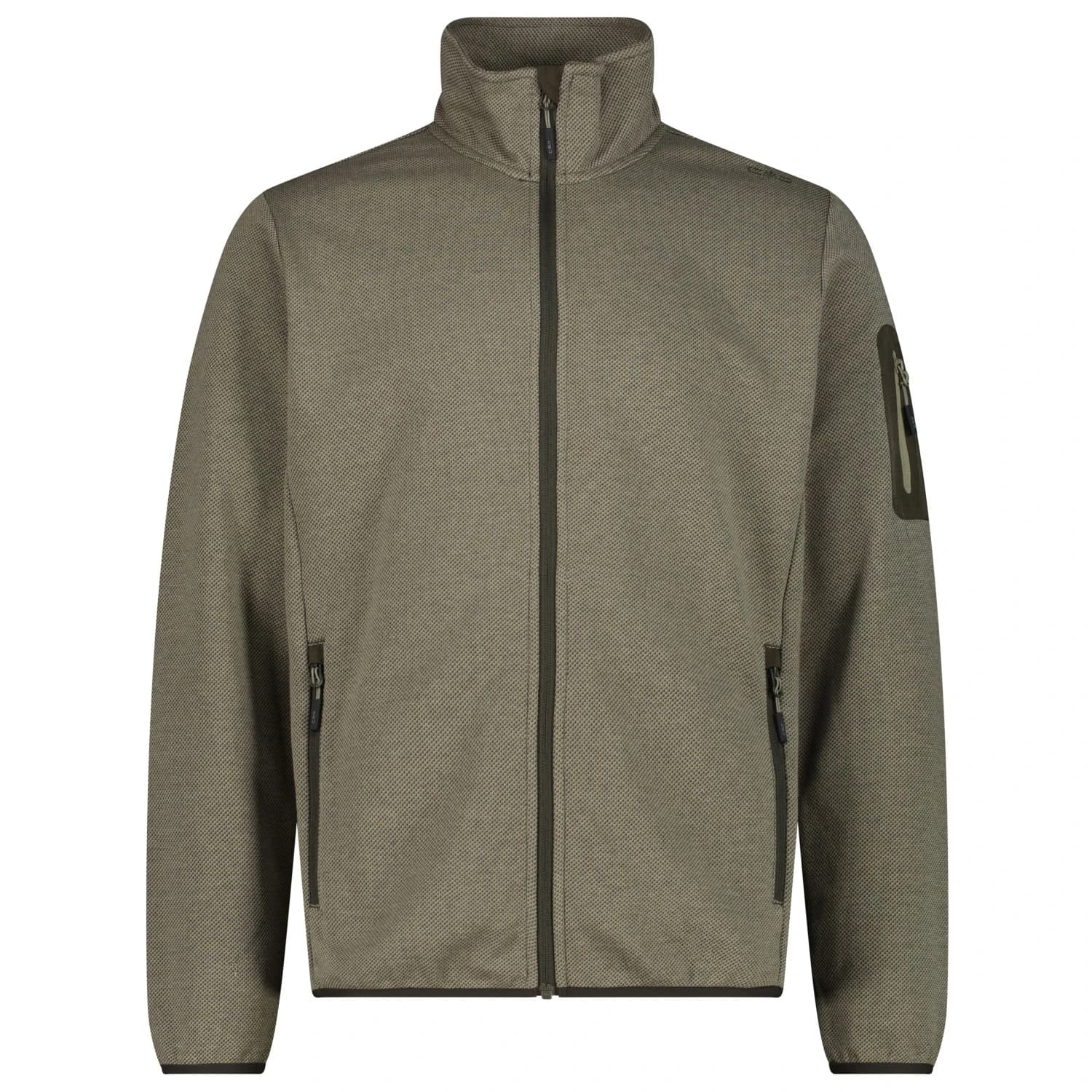 Мъжко поларено яке Cmp Jacquard Knitted Jacket Fleece jacket - Sage / Pine