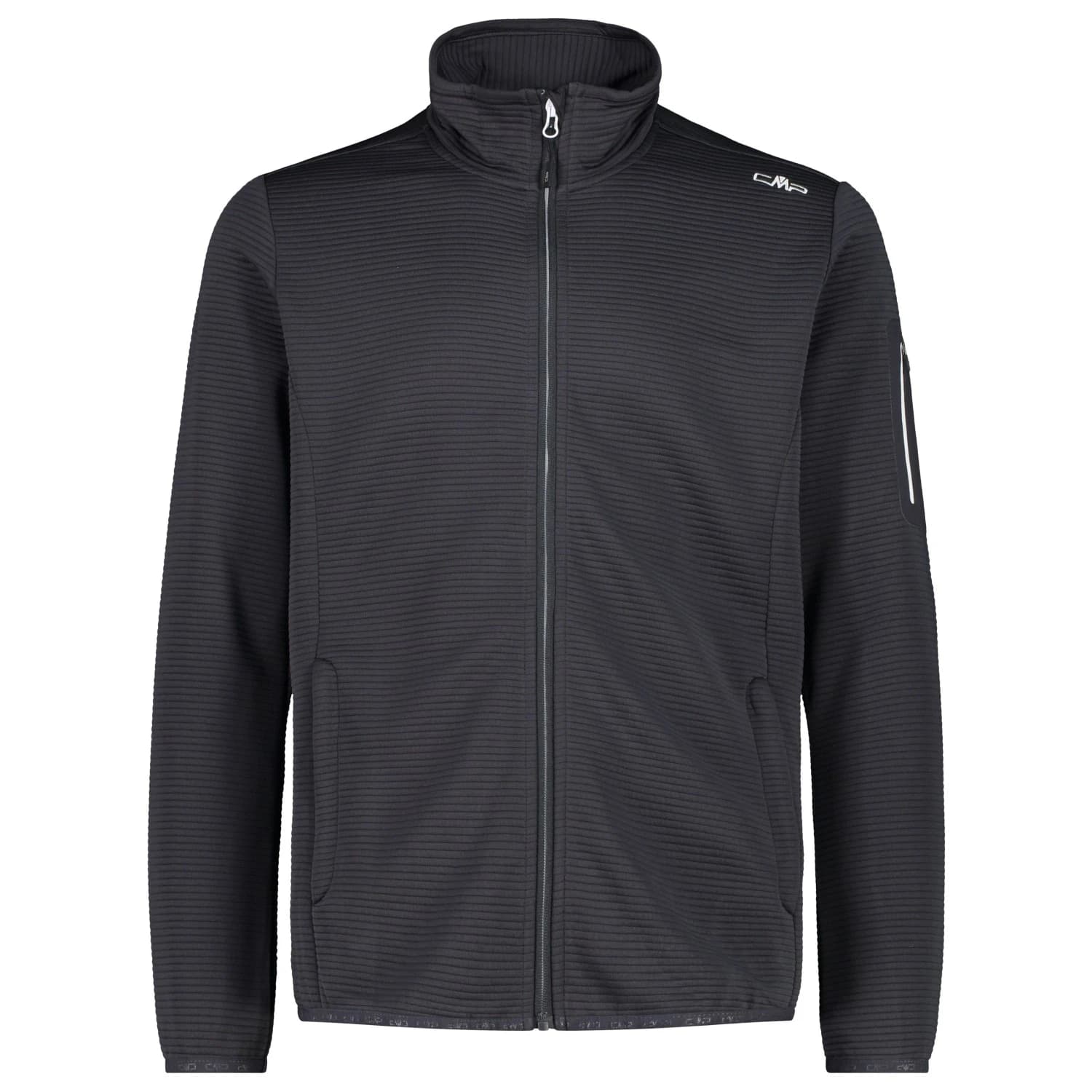 Мъжко поларено яке Cmp Striped Jacquard Jacket Fleece jacket - Antracite