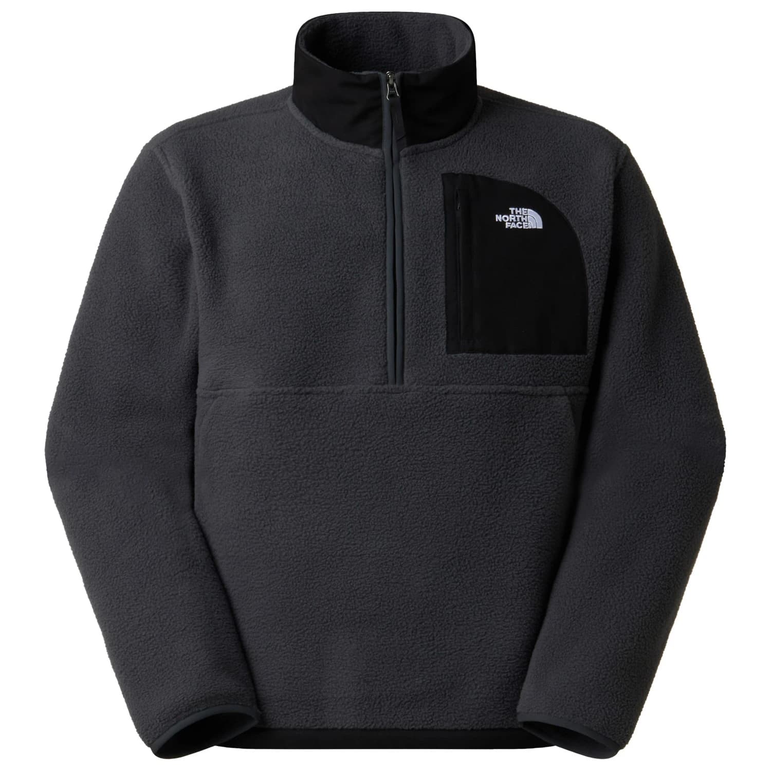 Мъжки поларен пуловер The North Face Yumiori Off Peak 1/2 Zip Jacket Fleece jumper - Asphalt Grey / Black