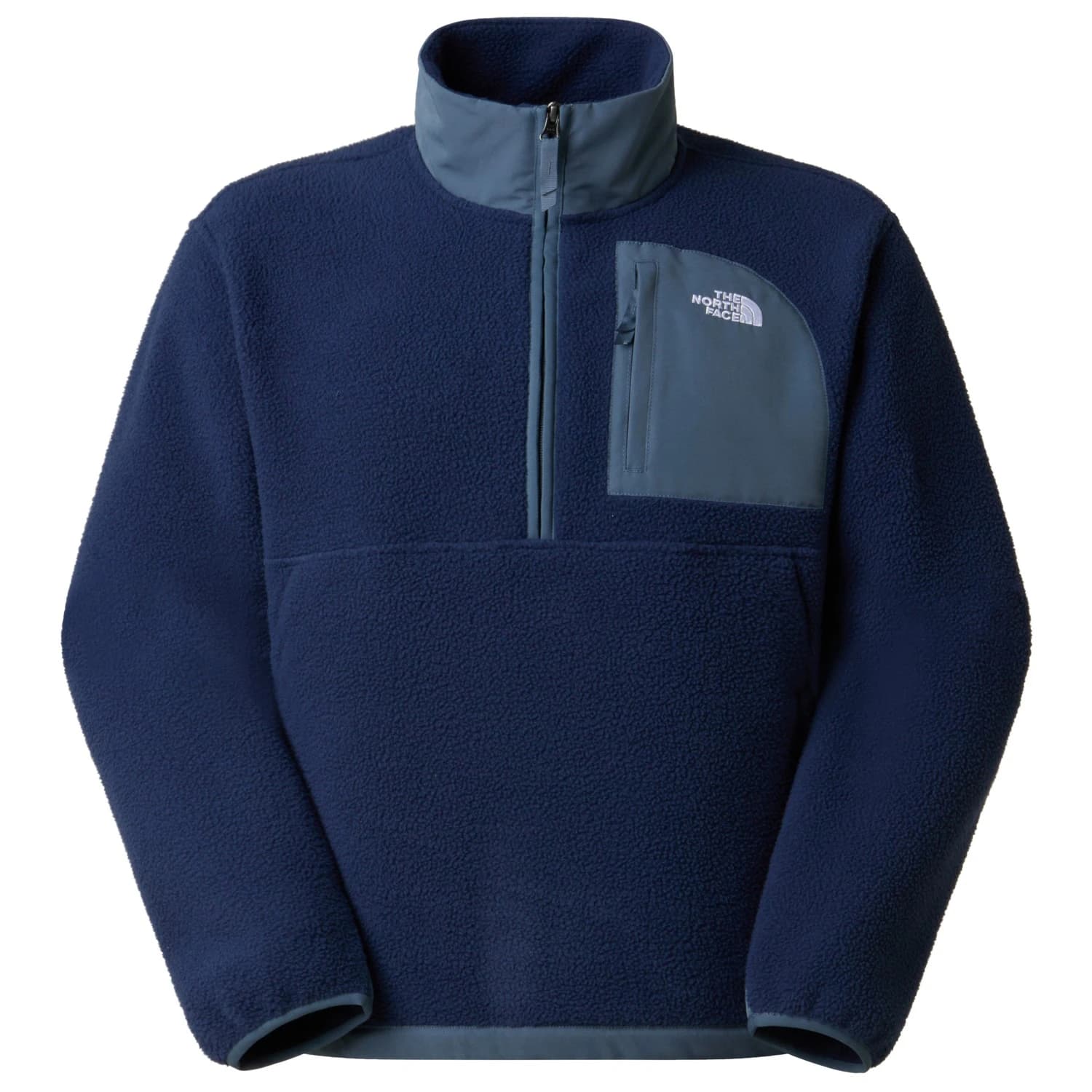 Мъжки поларен пуловер The North Face Yumiori Off Peak 1/2 Zip Jacket Fleece jumper - Summit Navy / Granite Grey