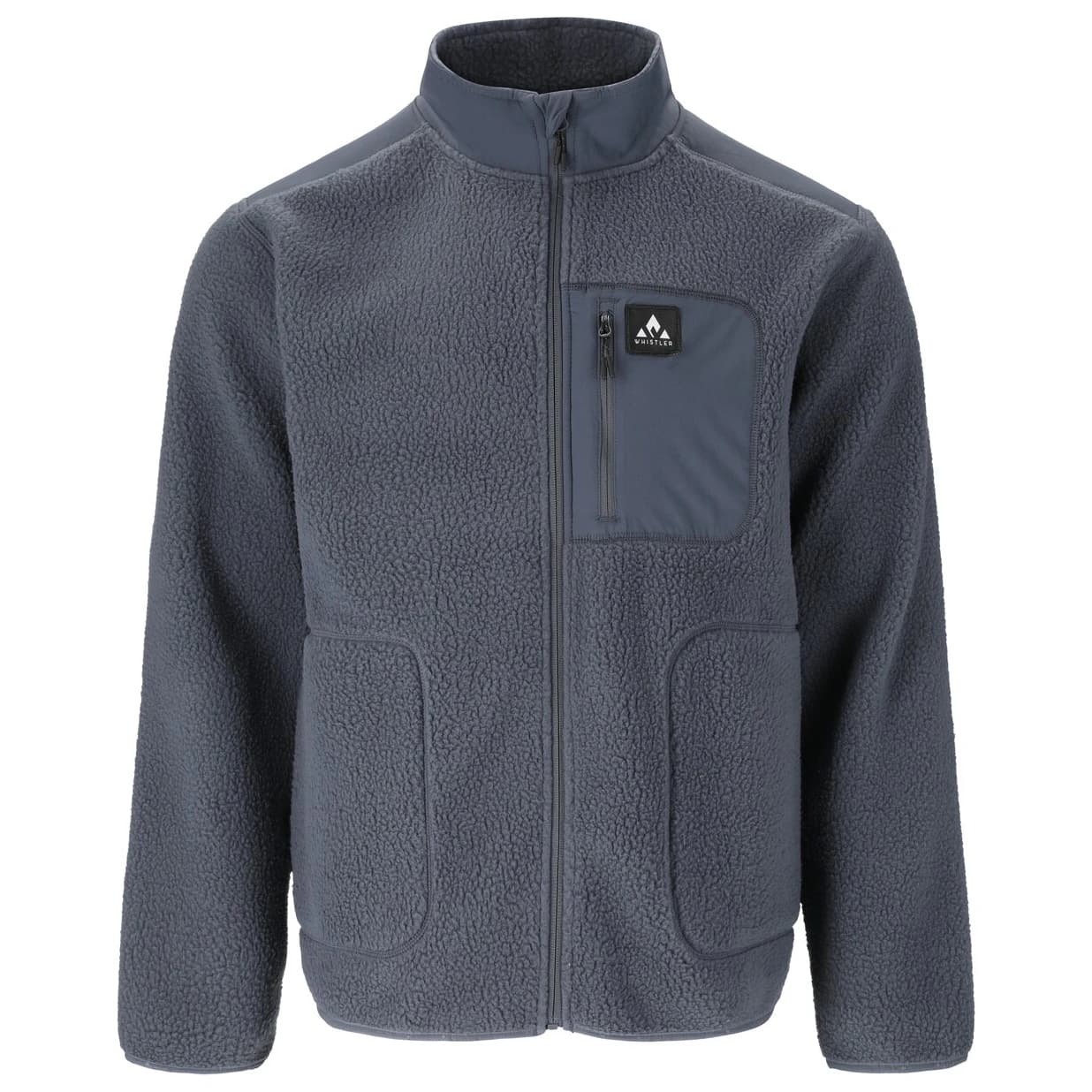 Мъжко поларено яке Whistler Felis Teddy Jacket Fleece jacket - Ombre Blue
