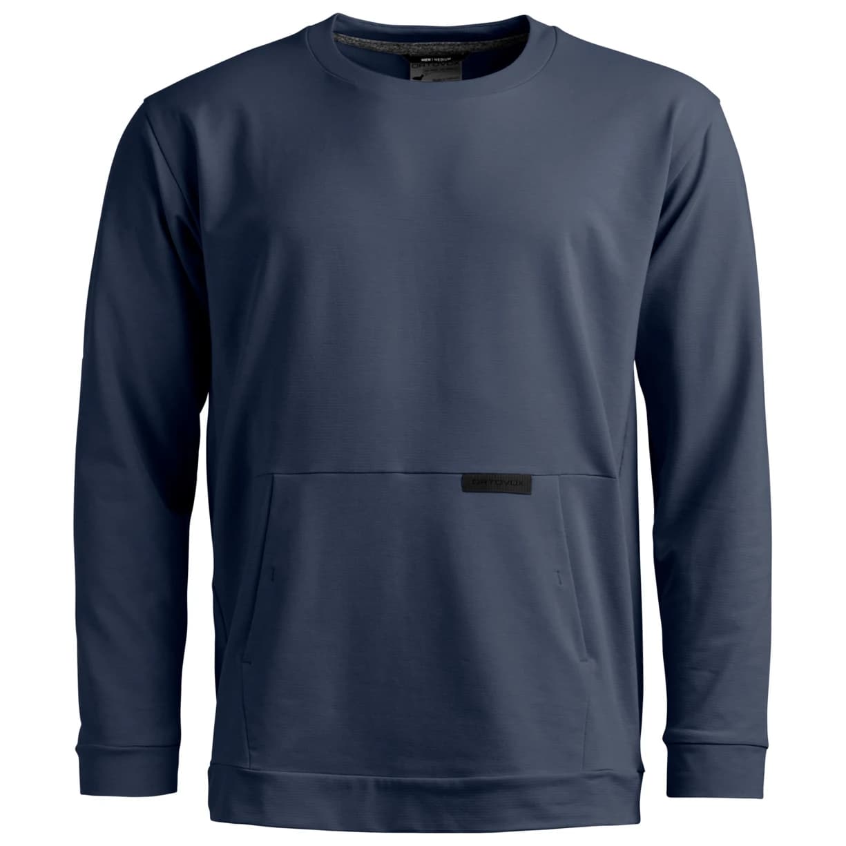 Мъжки поларен пуловер Ortovox Affinity Crew Neck Fleece jumper - Blue Nunatak
