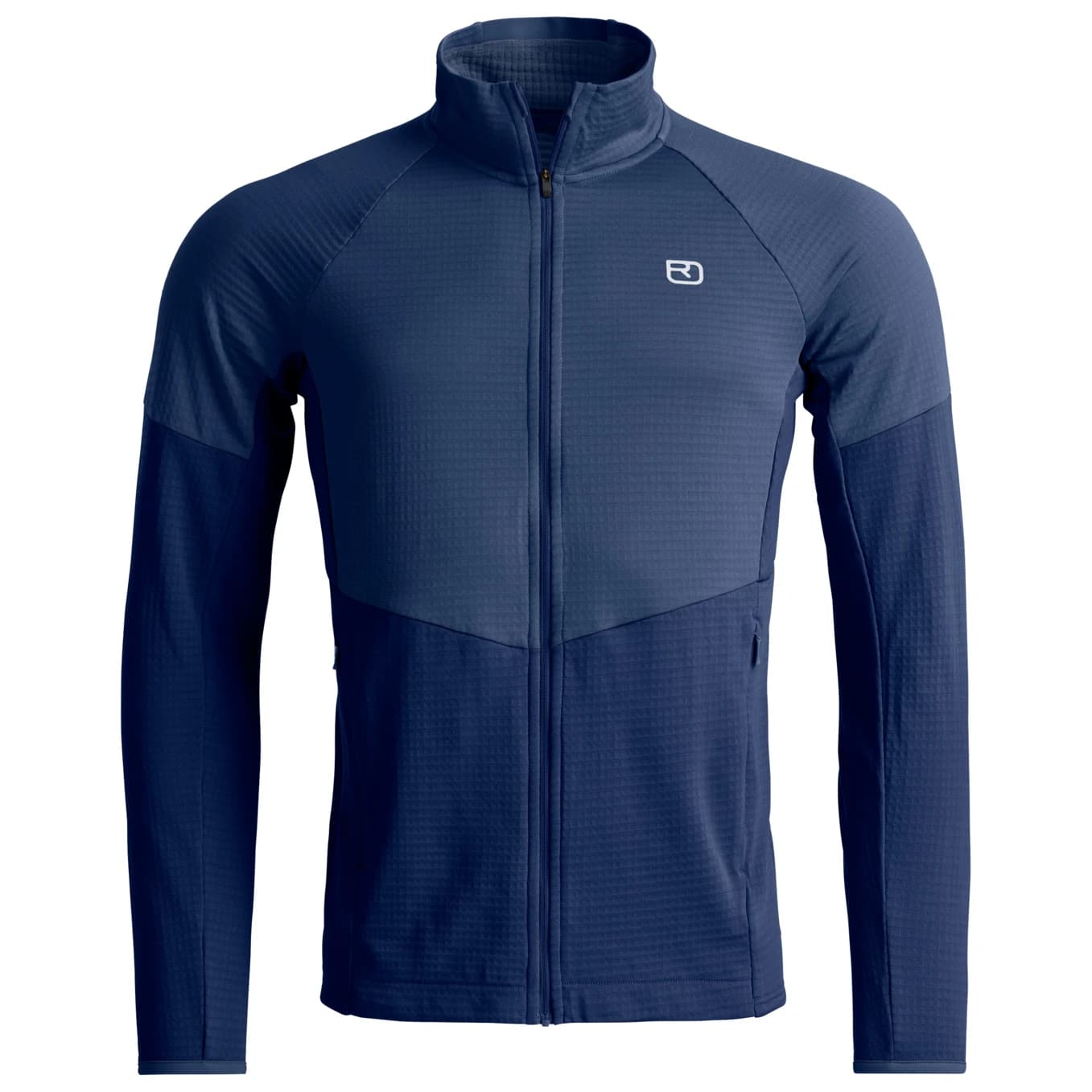 Мъжко вълнено яке Ortovox Fleece Light Grid Jacket Fleece jacket - Deep Ocean