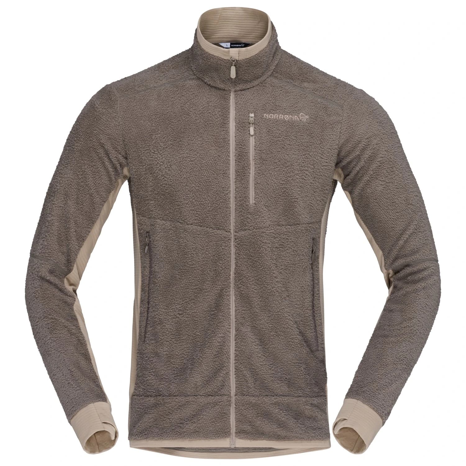 Мъжко поларено яке Norrøna Falketind Warm1 Active Jacket Fleece jacket - Bungee Cord / Winter Twig