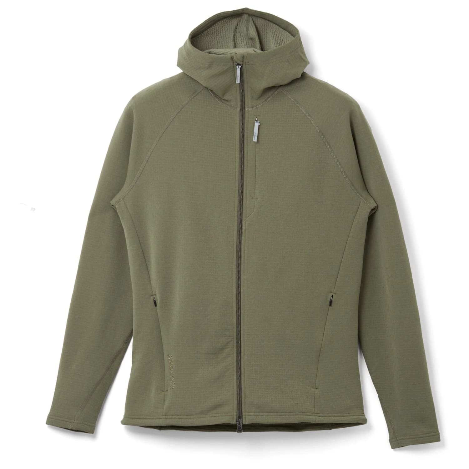 Мъжко поларено яке Houdini Aero Houdi Fleece jacket - Sage Green