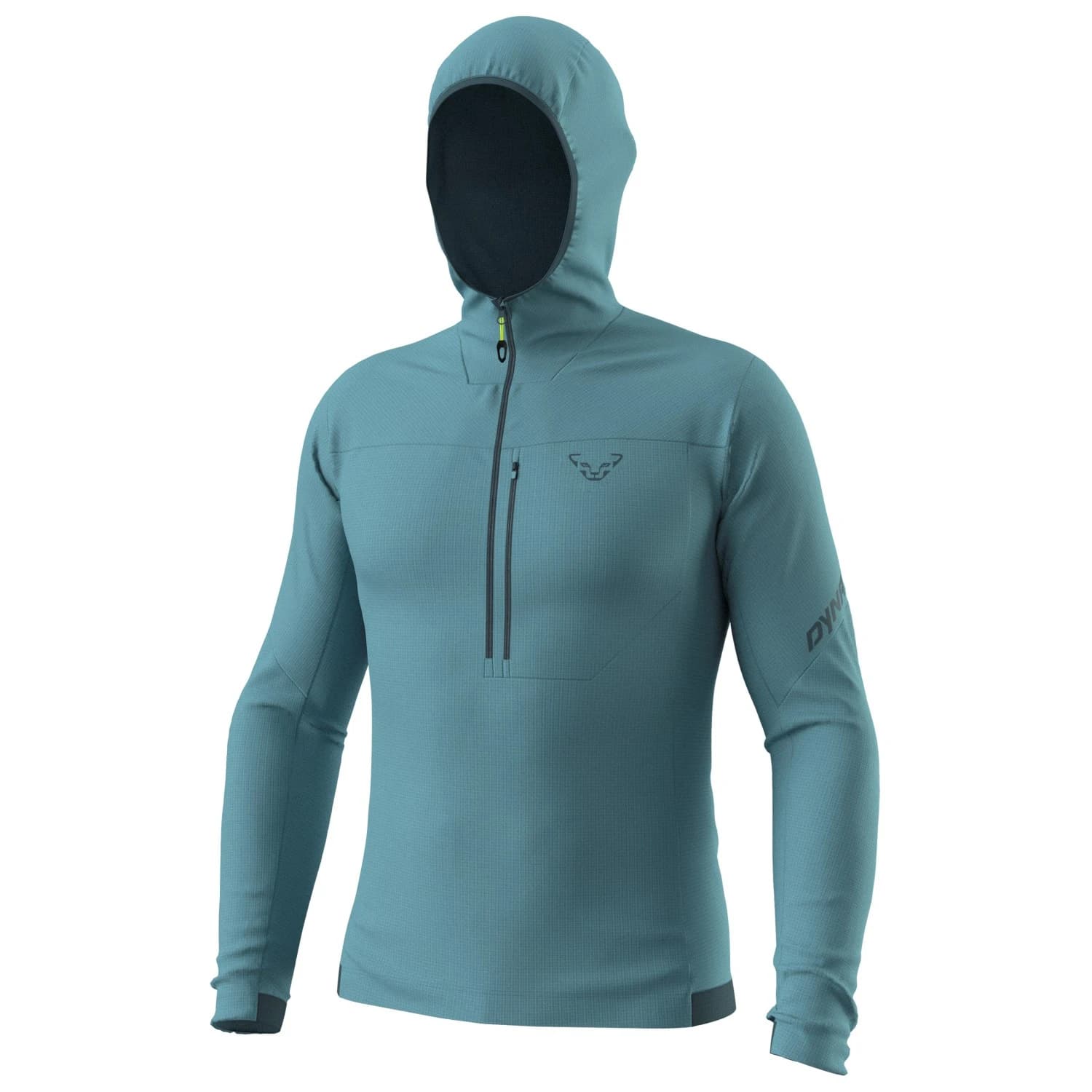 Мъжки поларен пуловер Dynafit Traverse Thermal 1/2 Zip Fleece jumper - Smoke Blue