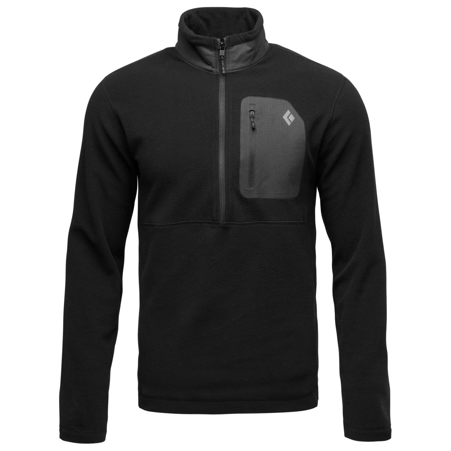 Поларен пуловер Black Diamond Rift Half-Zip Fleece Jacket Fleece jumper - Black / Black