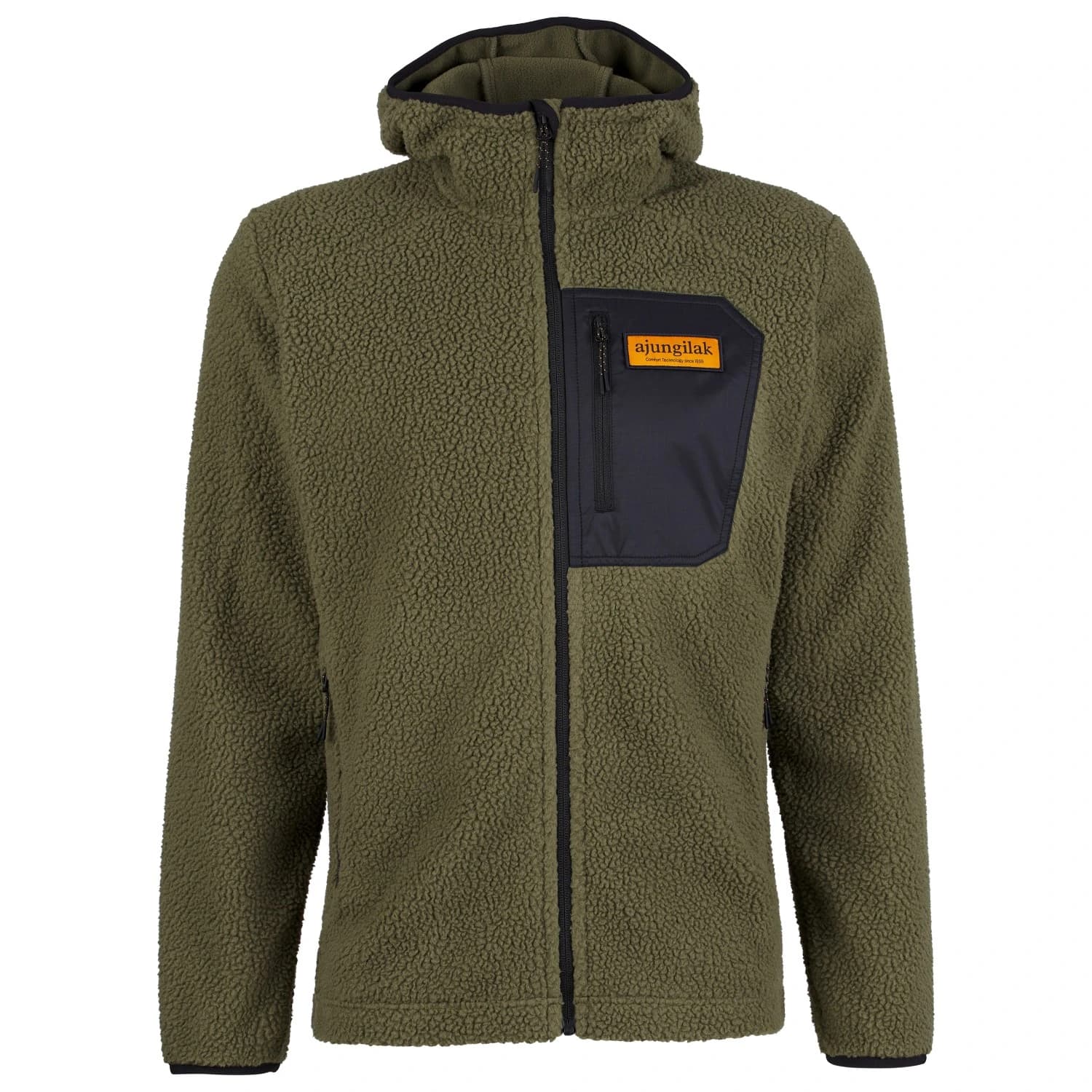 Мъжко поларено яке Ajungilak Forfjord ML Fleece Jacket - Nordic Olive
