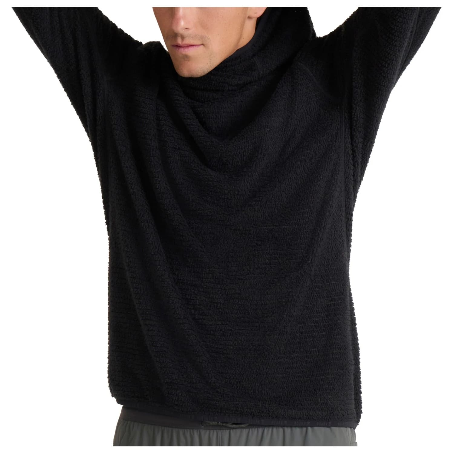 Поларен пуловер Roark Evolve Hoodie Fleece jumper - Black